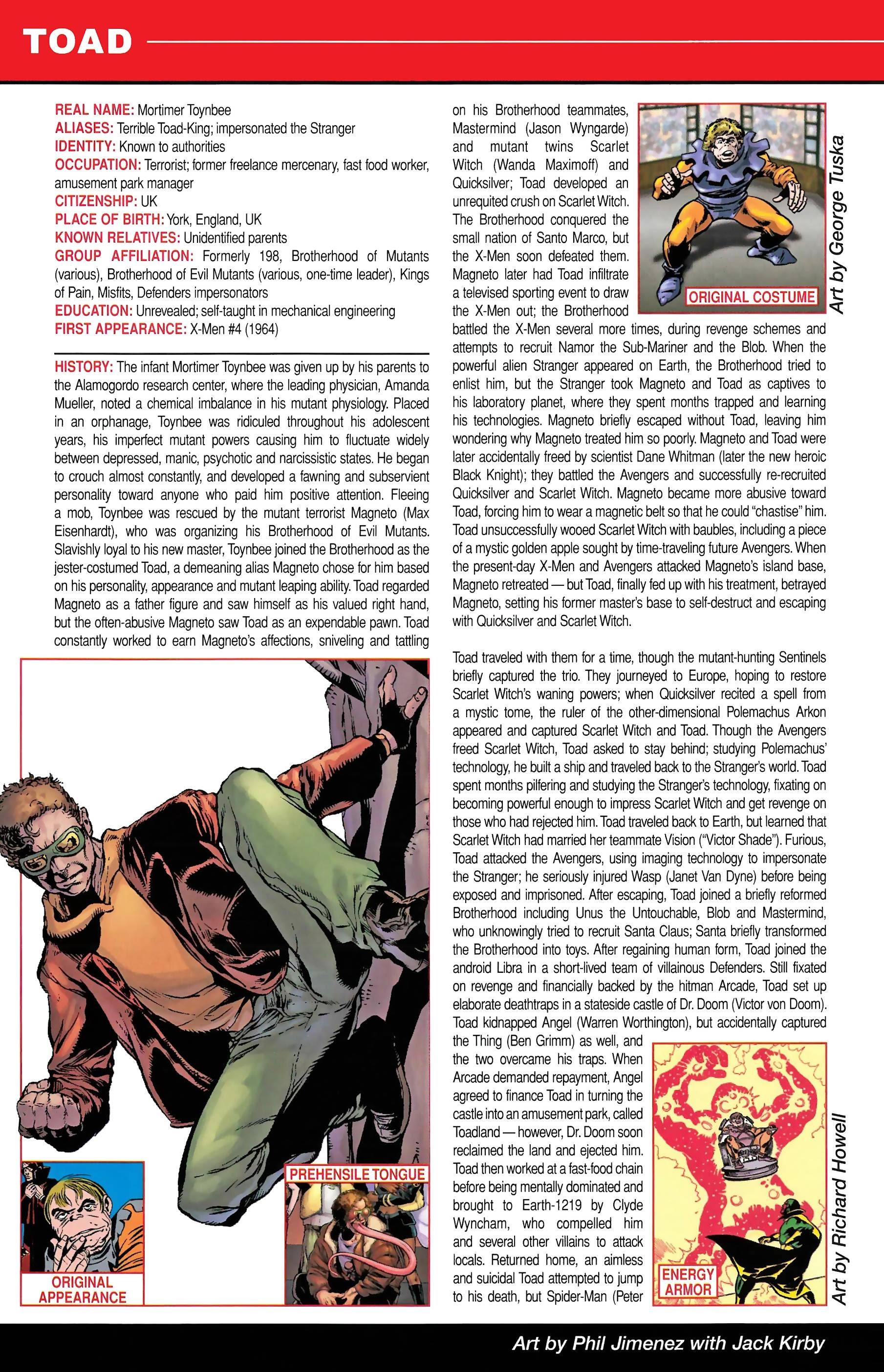 Read online Official Handbook of the Marvel Universe A to Z comic -  Issue # TPB 12 (Part 1) - 82