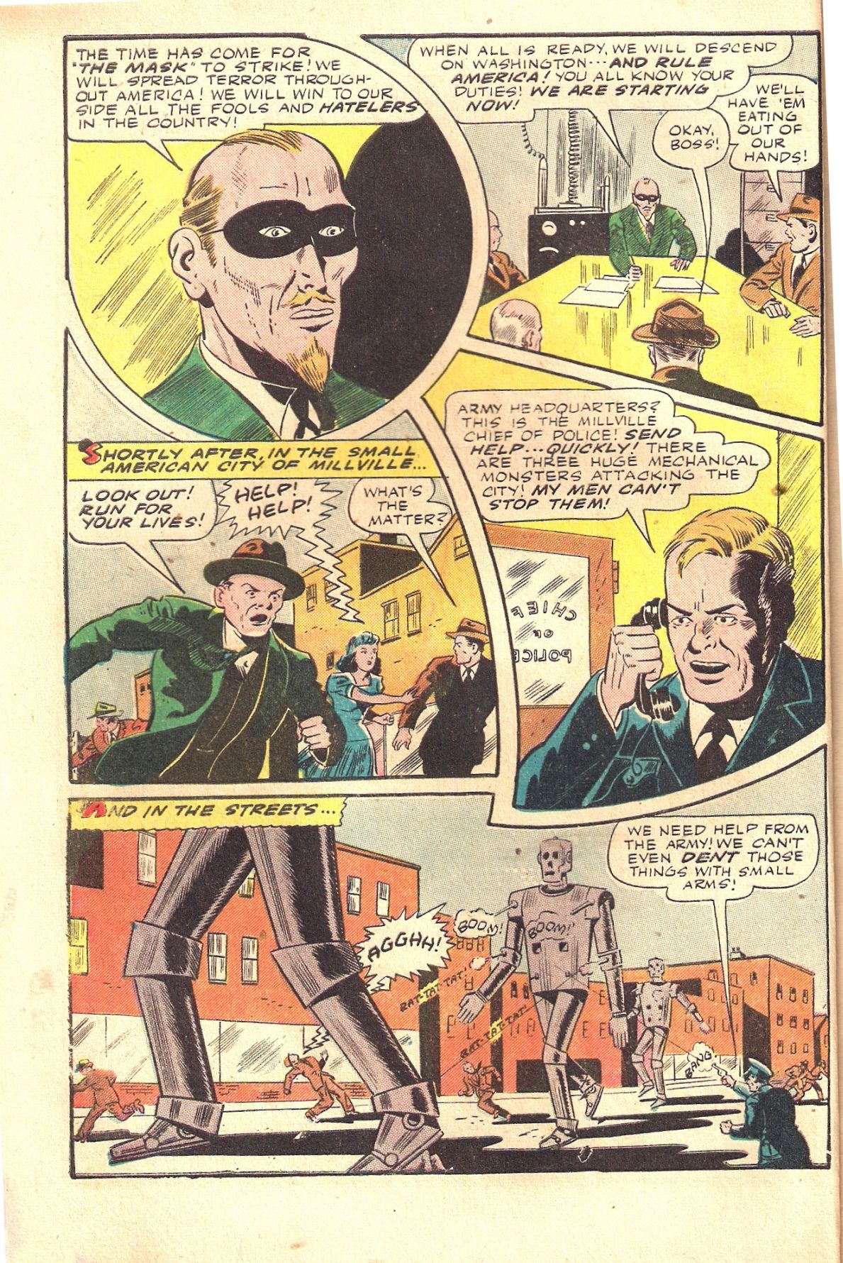 Read online Exciting Comics comic -  Issue #39 - 4