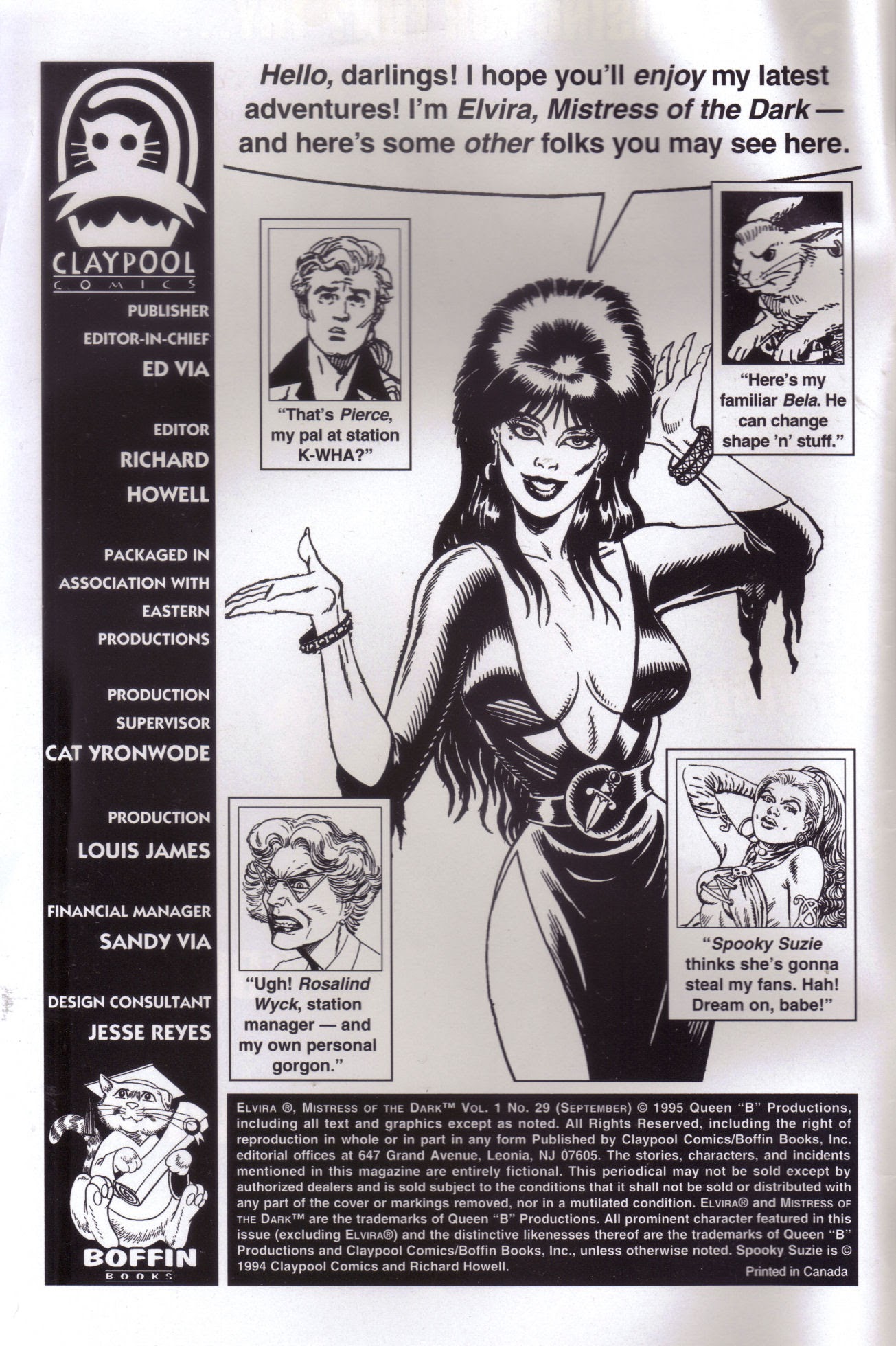 Read online Elvira, Mistress of the Dark comic -  Issue #29 - 2