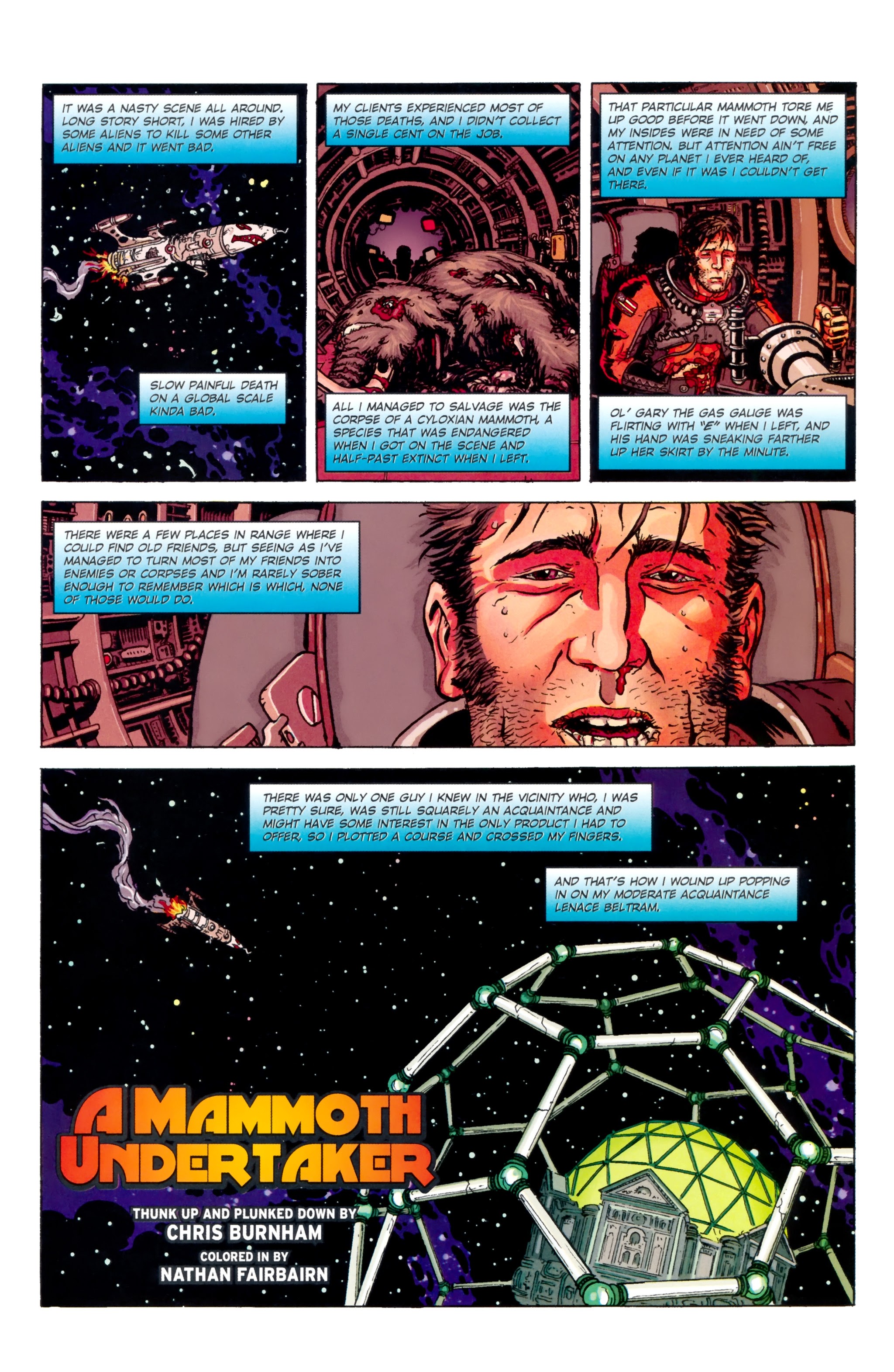 Read online Fear Agent comic -  Issue #21 - 25