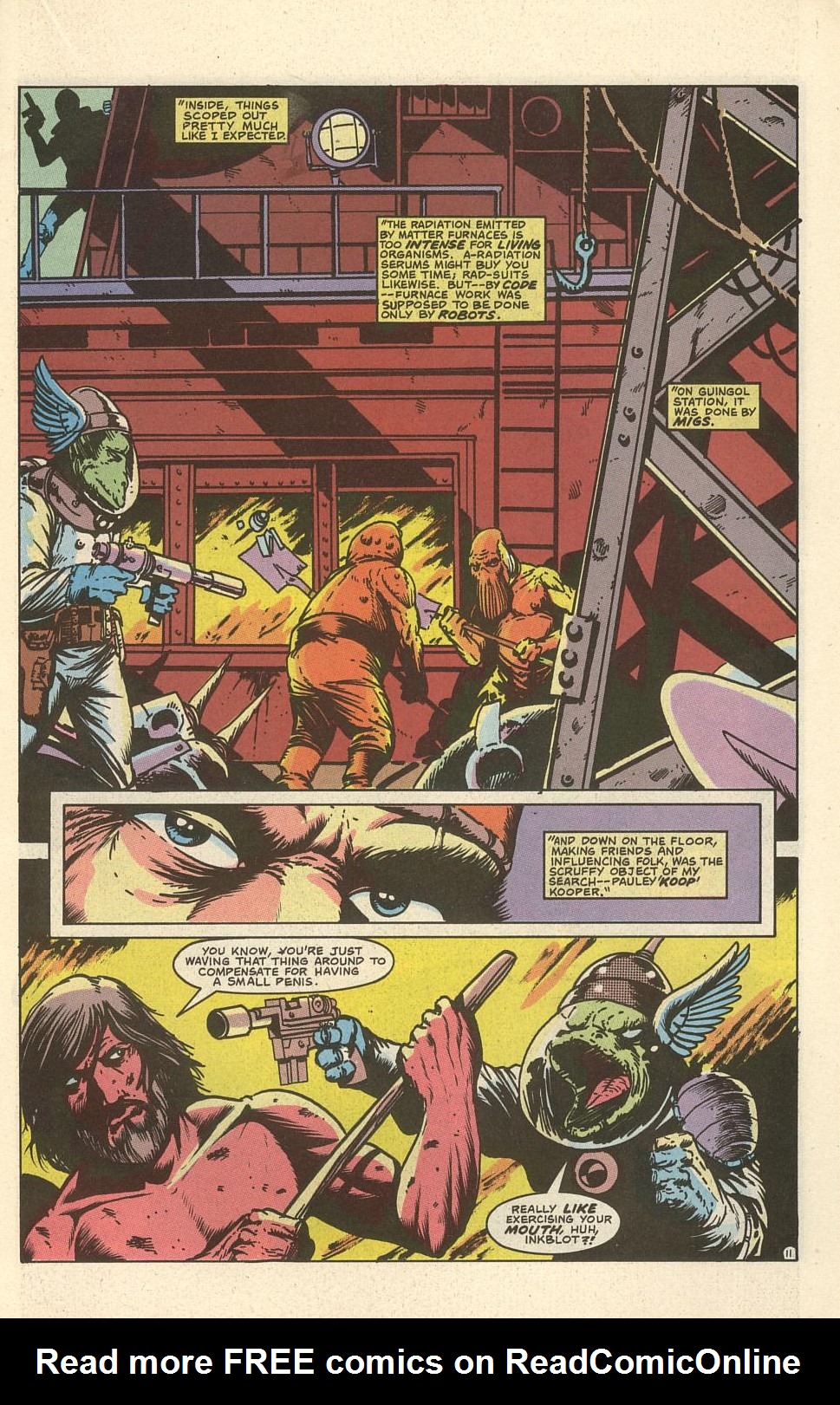 Read online Grimjack comic -  Issue #14 - 15