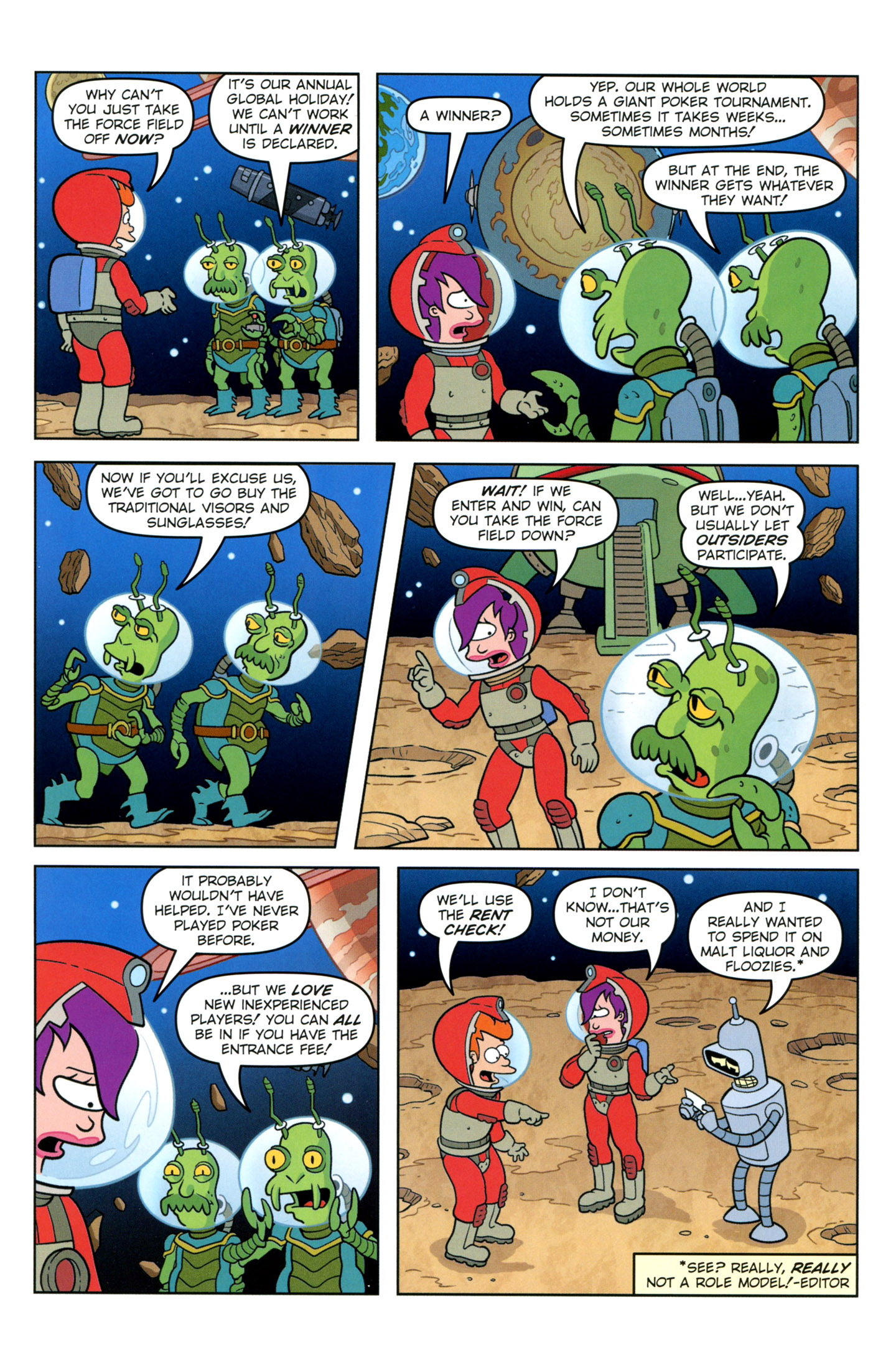 Read online Futurama Comics comic -  Issue #65 - 8