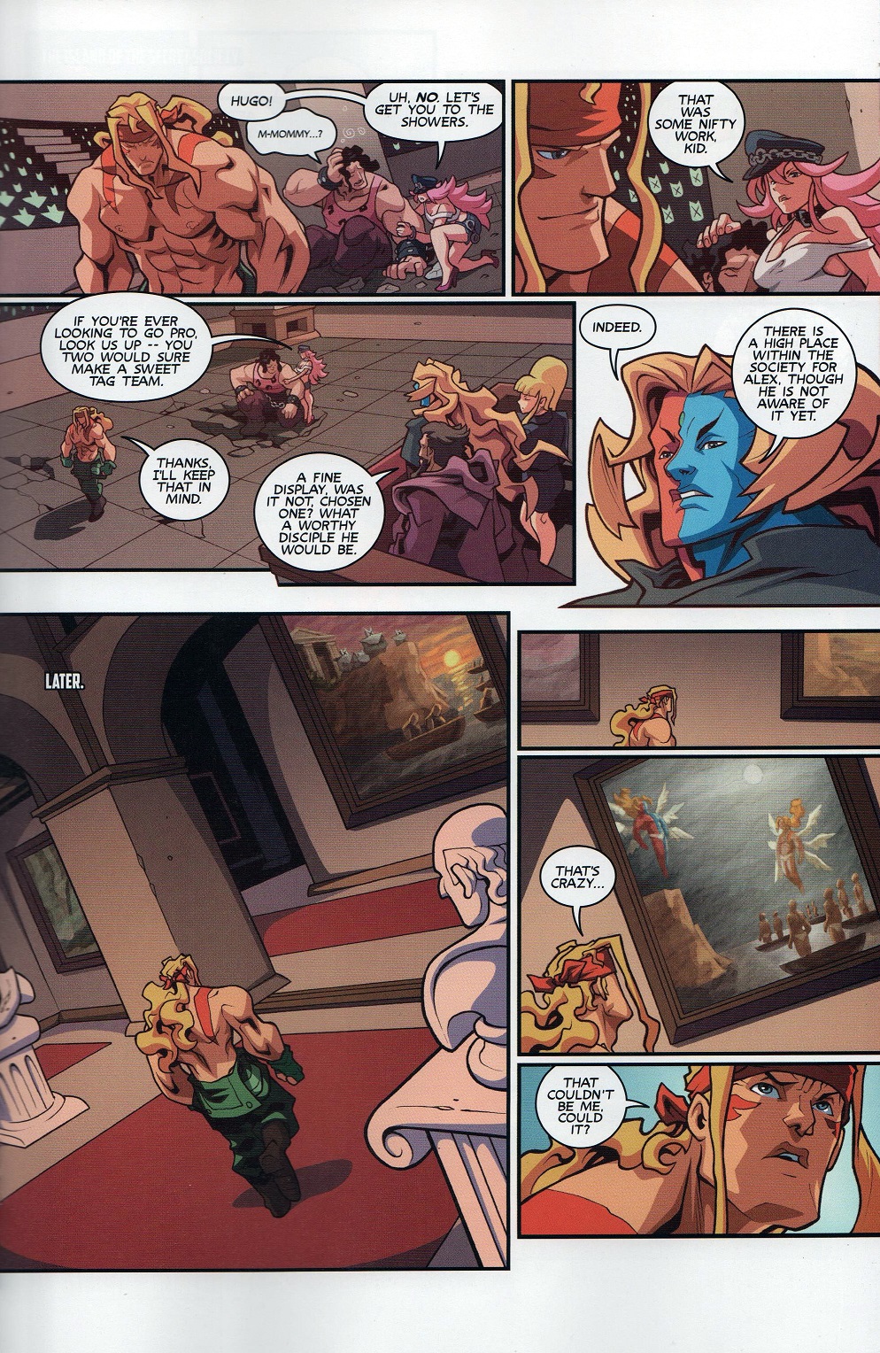 Read online Street Fighter Unlimited comic -  Issue #8 - 19