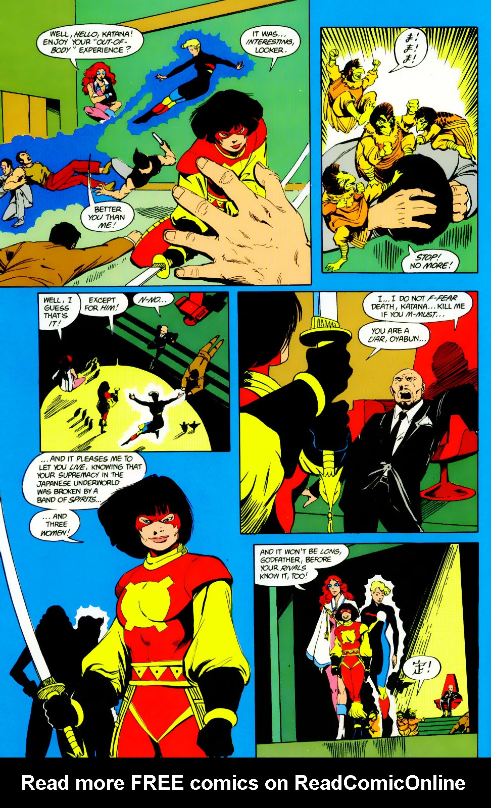 Read online The Outsiders (1985) comic -  Issue #8 - 27