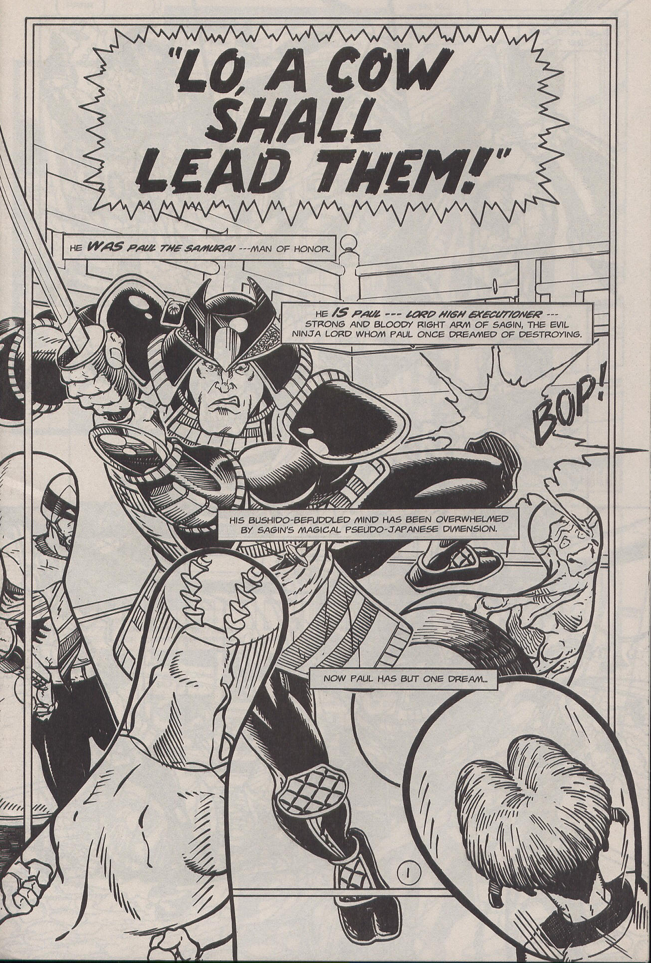 Read online Man-Eating Cow comic -  Issue #10 - 2