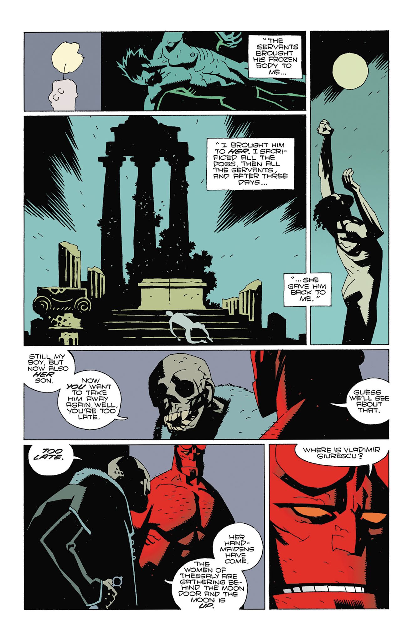 Read online Hellboy: Wake the Devil comic -  Issue # _TPB - 51