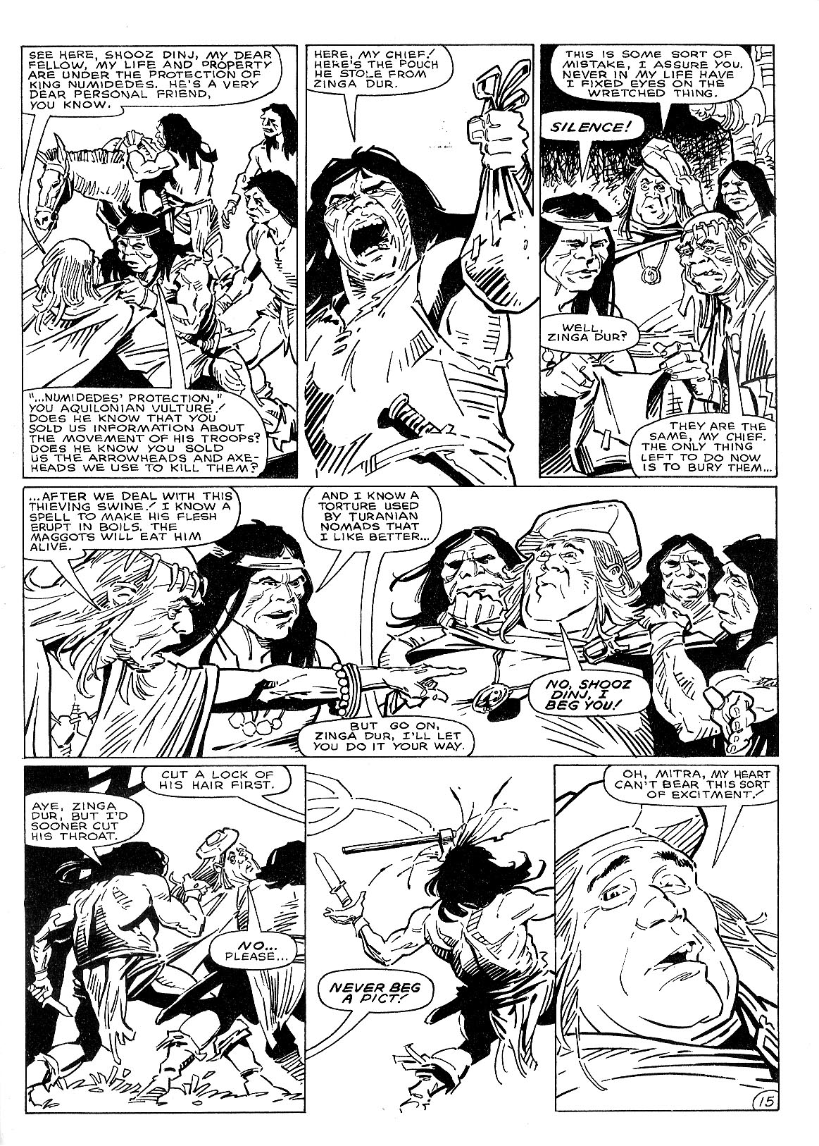 Read online The Savage Sword Of Conan comic -  Issue #143 - 21