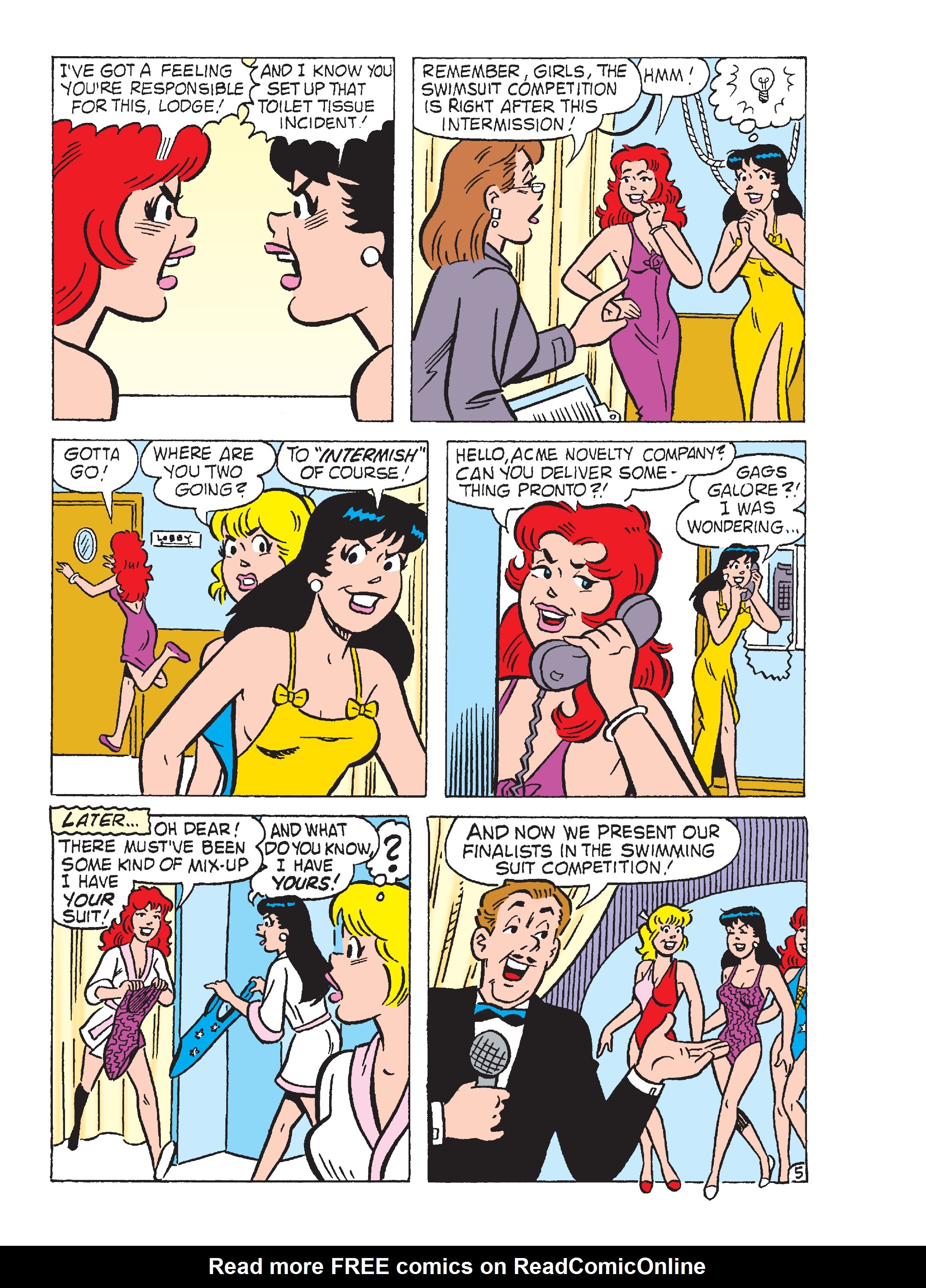 Read online World of Betty & Veronica Digest comic -  Issue #2 - 138