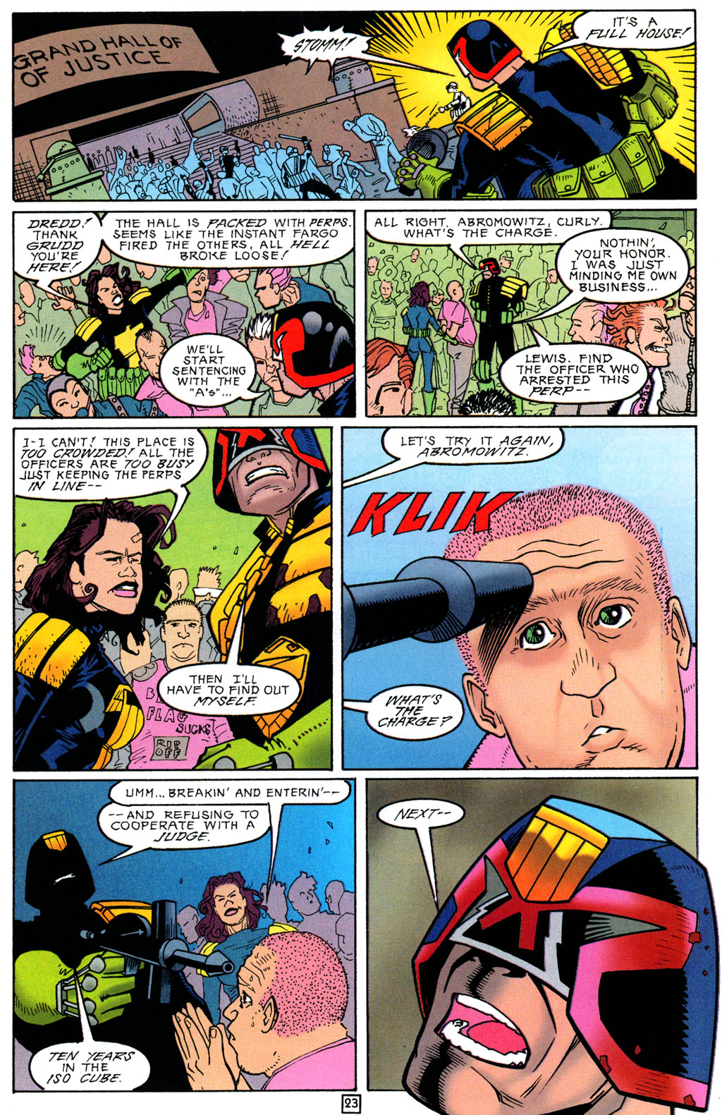 Read online Judge Dredd (1994) comic -  Issue #4 - 24