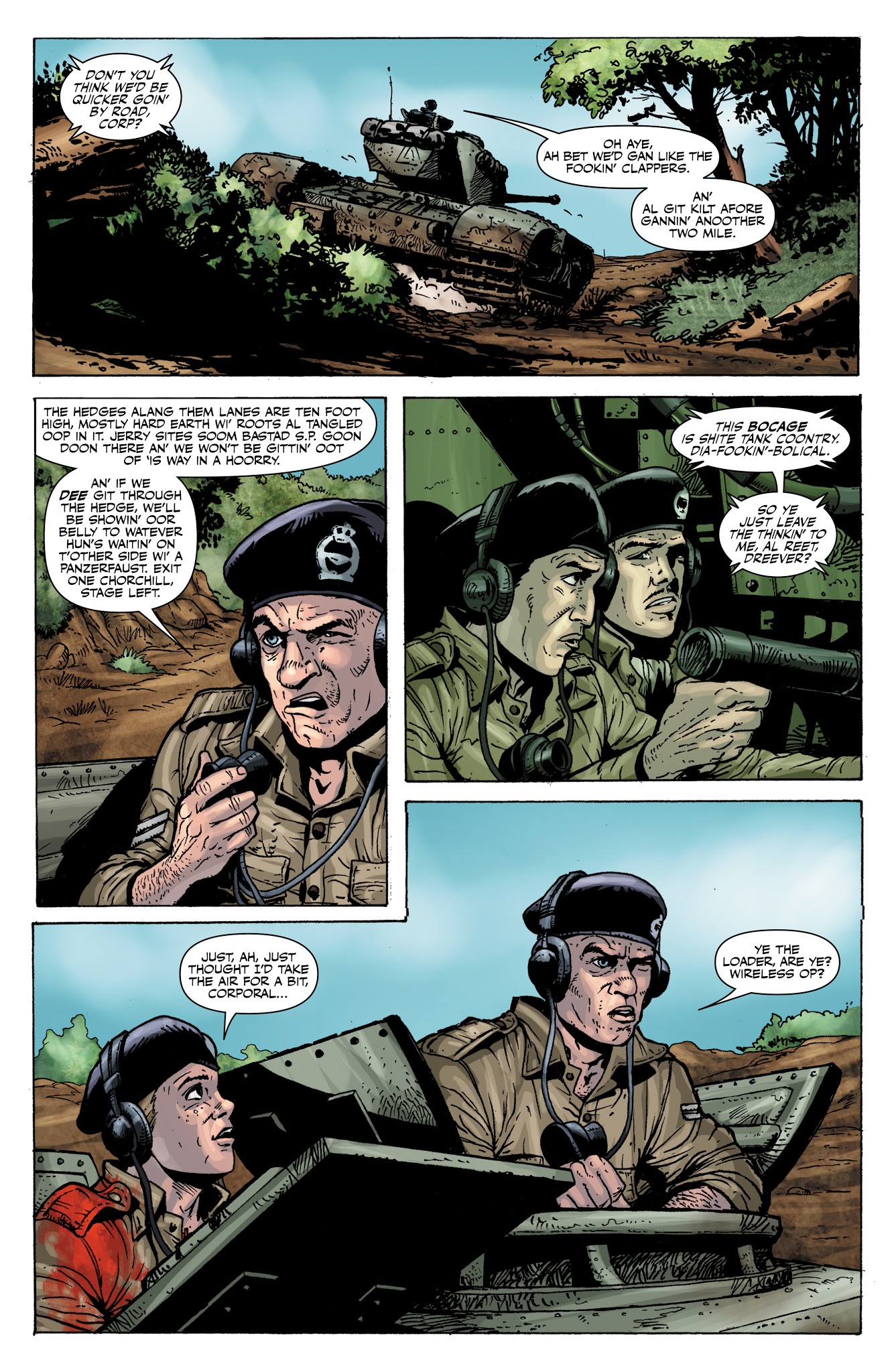 Read online Battlefields: The Tankies comic -  Issue # TPB - 18