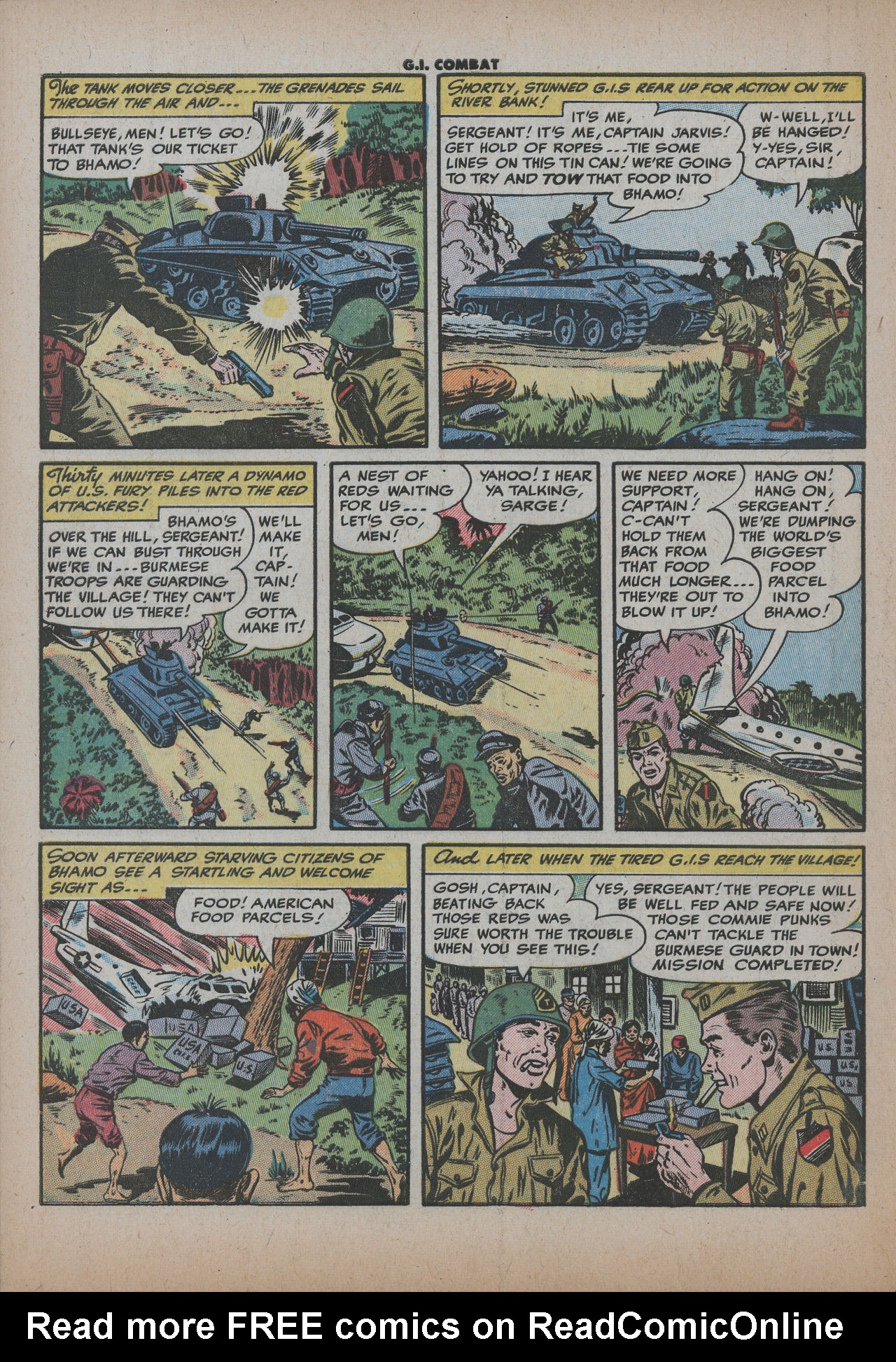 Read online G.I. Combat (1952) comic -  Issue #26 - 32