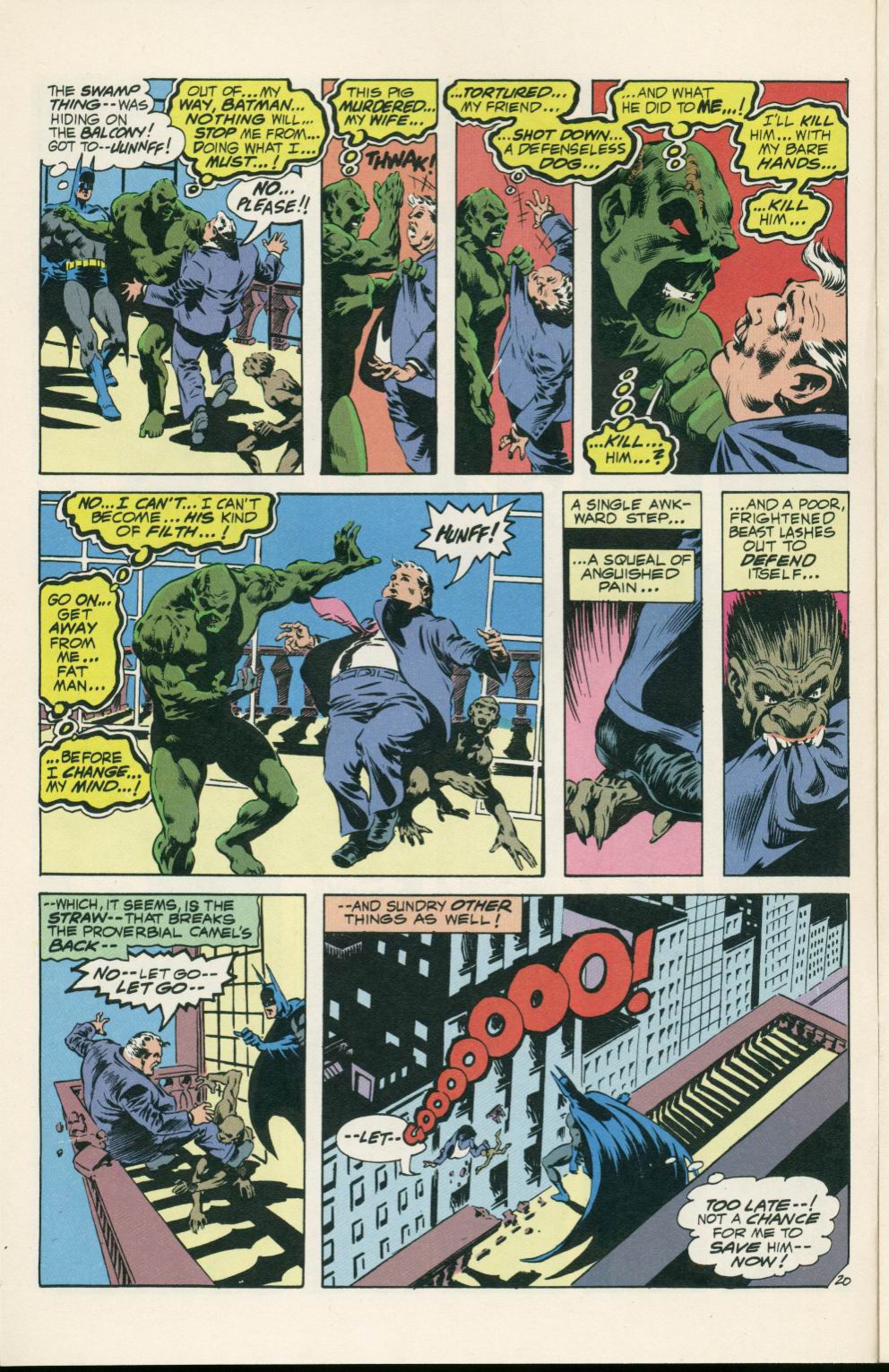 Read online Roots of the Swamp Thing comic -  Issue #4 - 22