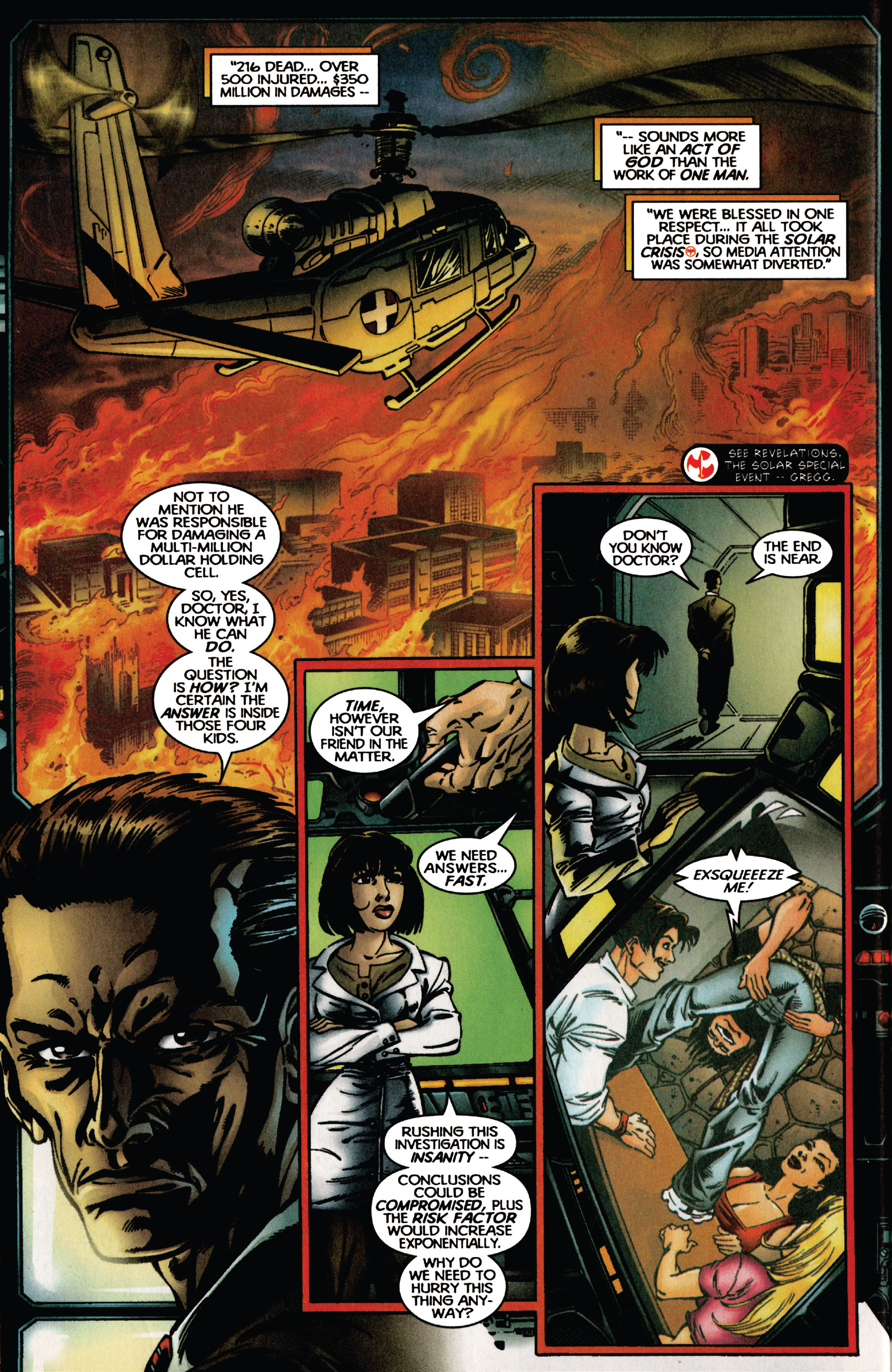 Read online Harbinger: Acts of God comic -  Issue # Full - 12