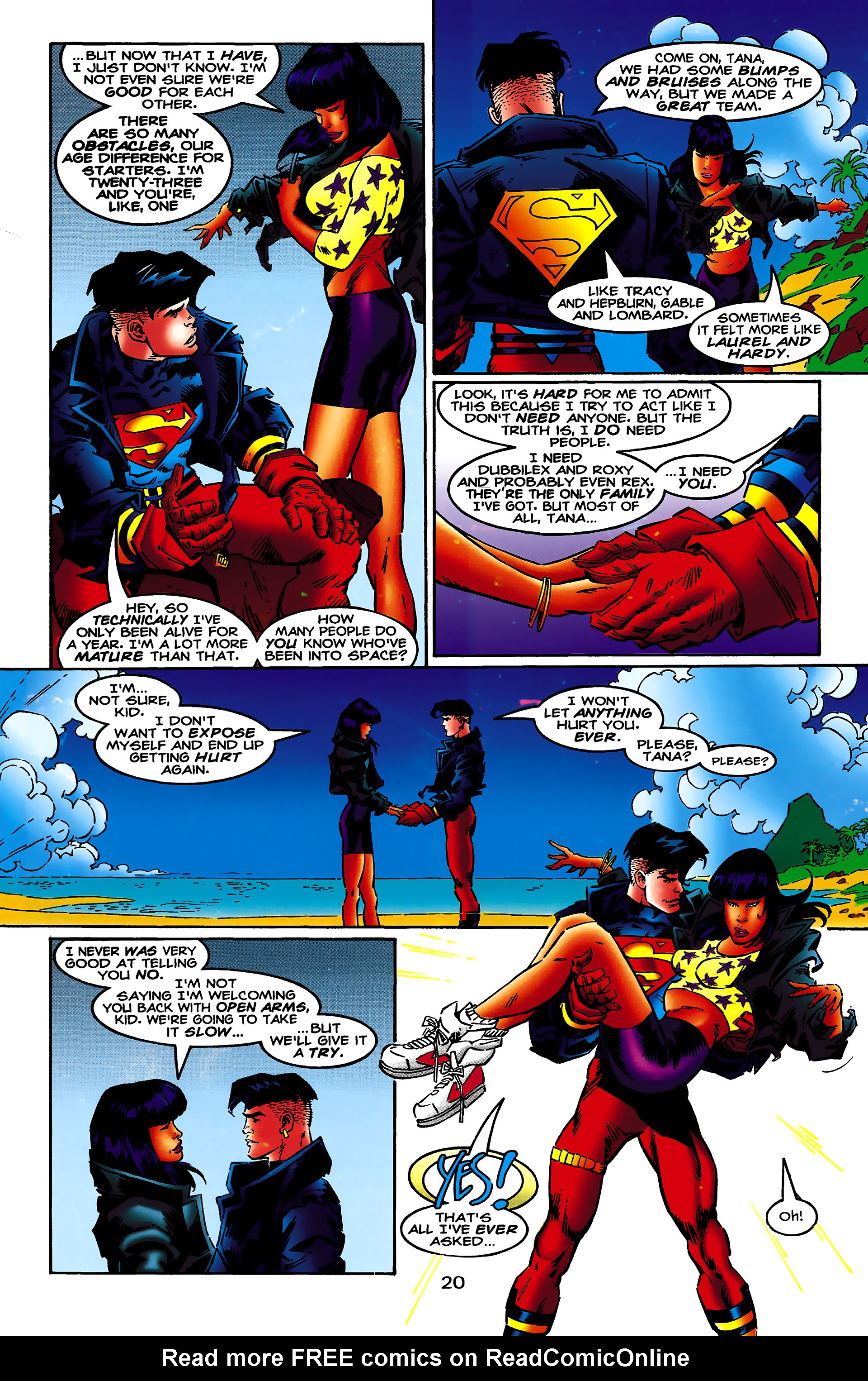 Read online Superboy (1994) comic -  Issue #32 - 21