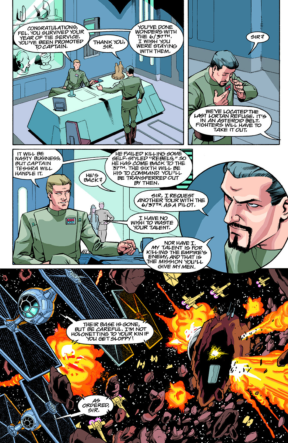 Read online Star Wars: X-Wing Rogue Squadron comic -  Issue #25 - 17