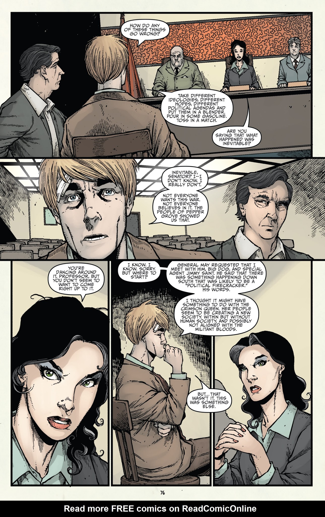 Read online V-Wars comic -  Issue # TPB 1 - 75