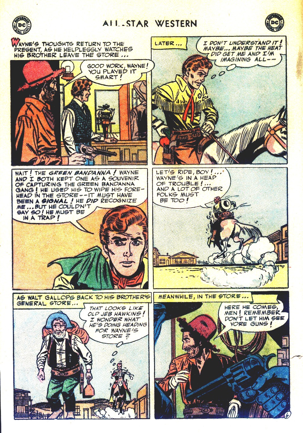 Read online All-Star Western (1951) comic -  Issue #66 - 8