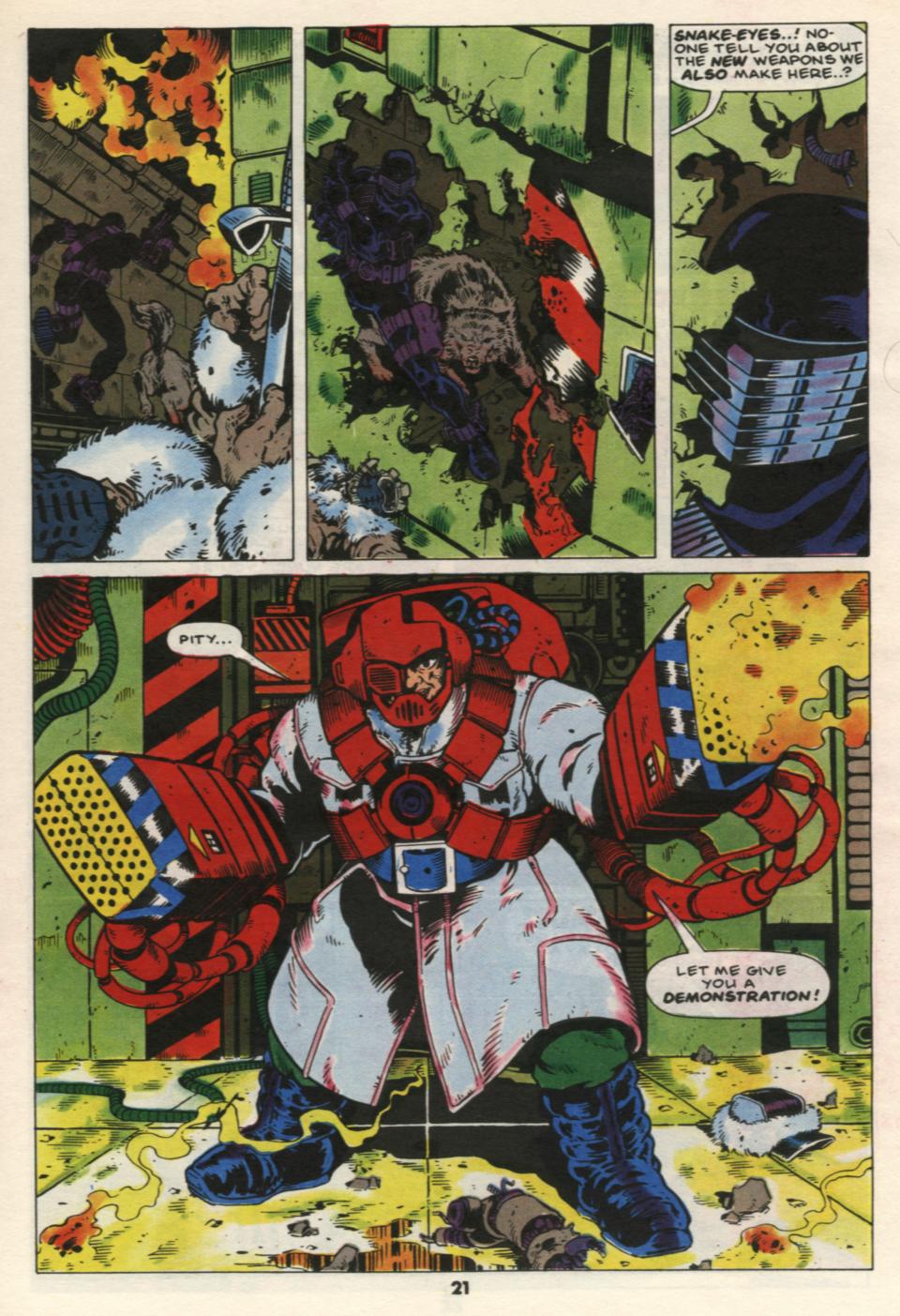 Read online G.I. Joe European Missions comic -  Issue #3 - 17