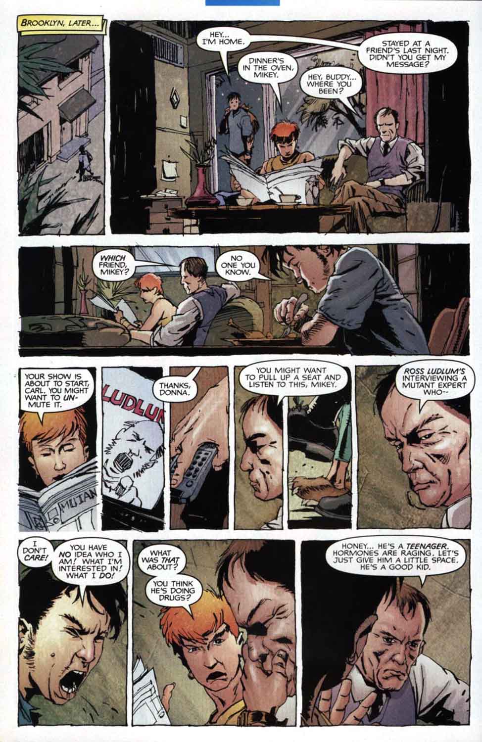 Read online The Brotherhood comic -  Issue #3 - 8