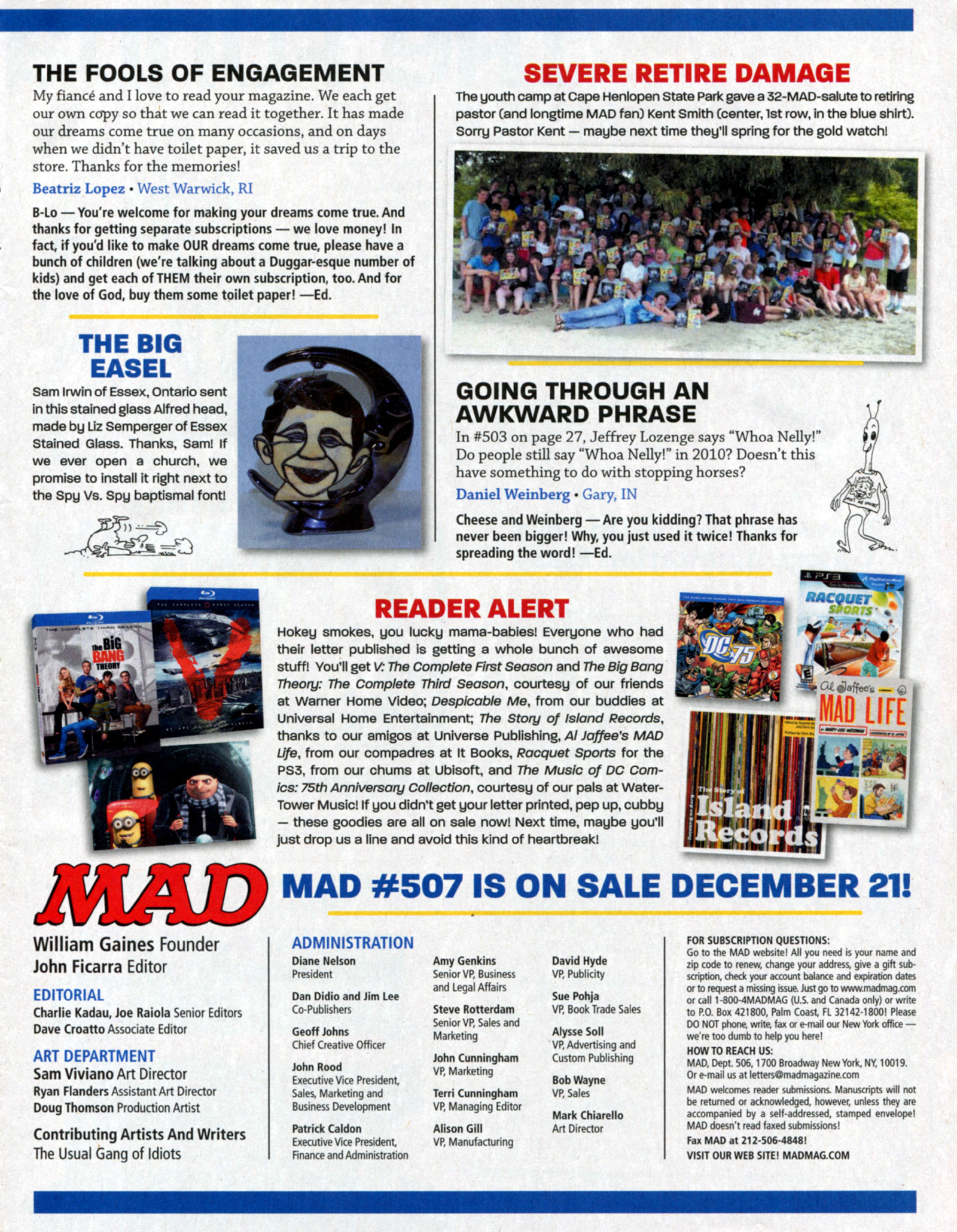 Read online MAD comic -  Issue #506 - 7