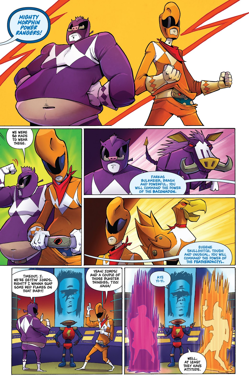 Mighty Morphin Power Rangers issue Annual 2016 - Page 12