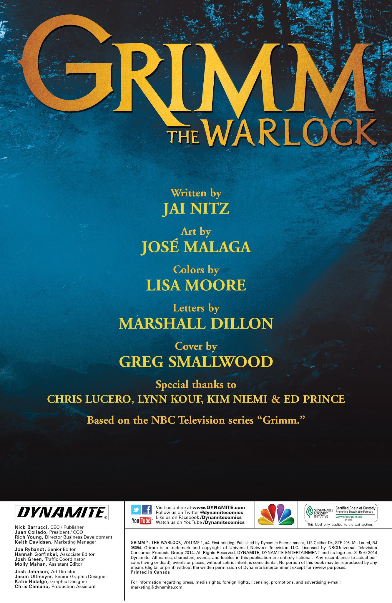 Read online Grimm: The Warlock comic -  Issue #4 - 2