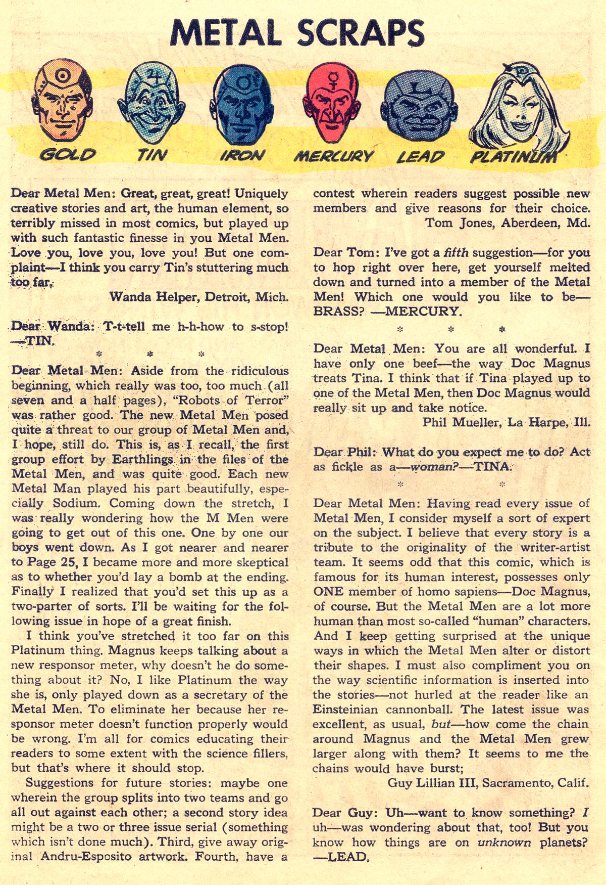 Metal Men (1963) Issue #7 #7 - English 22