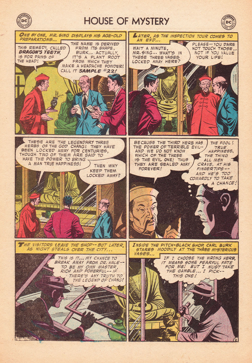 Read online House of Mystery (1951) comic -  Issue #68 - 11