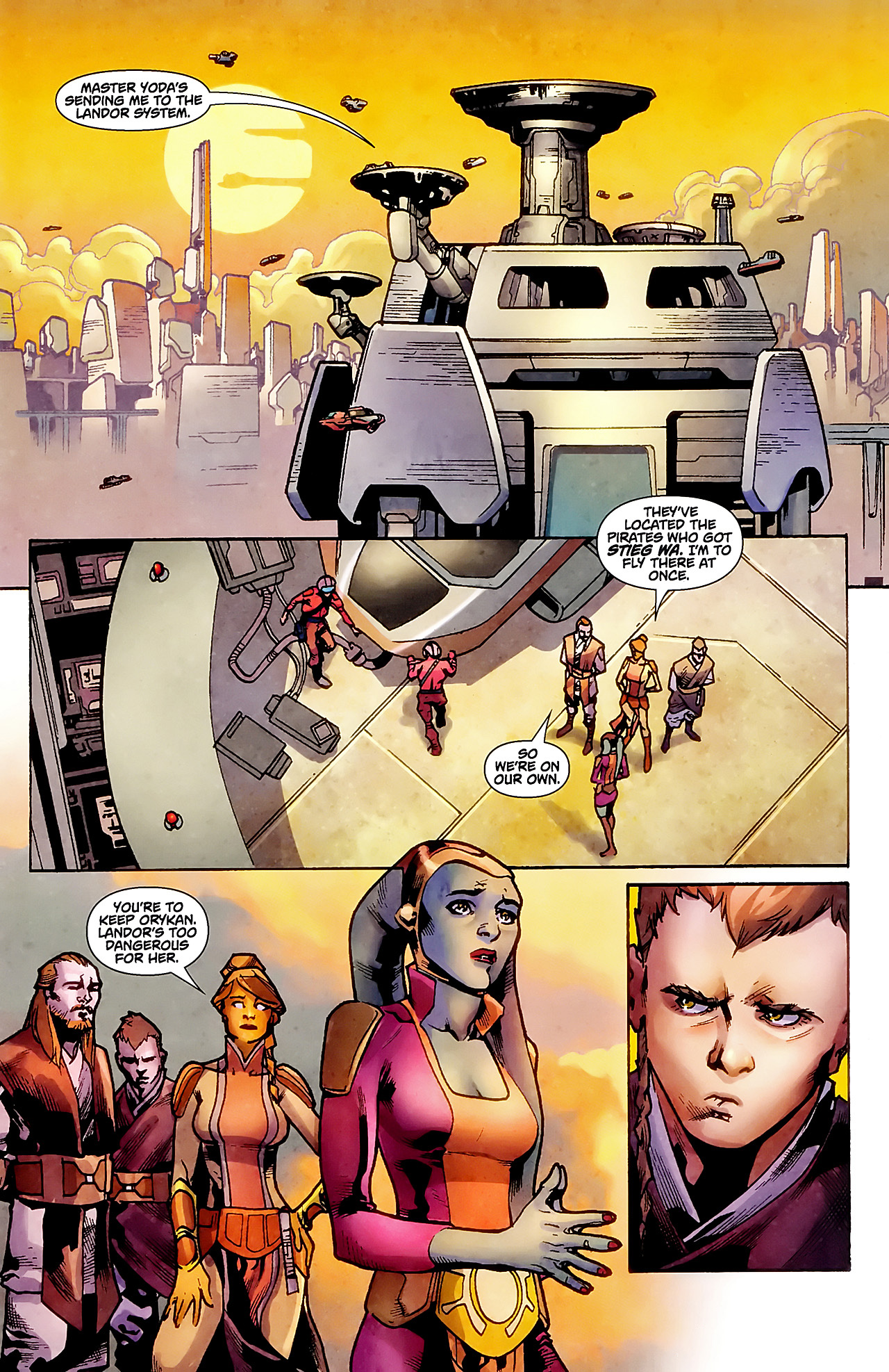 Read online Star Wars: Jedi - The Dark Side comic -  Issue #4 - 3