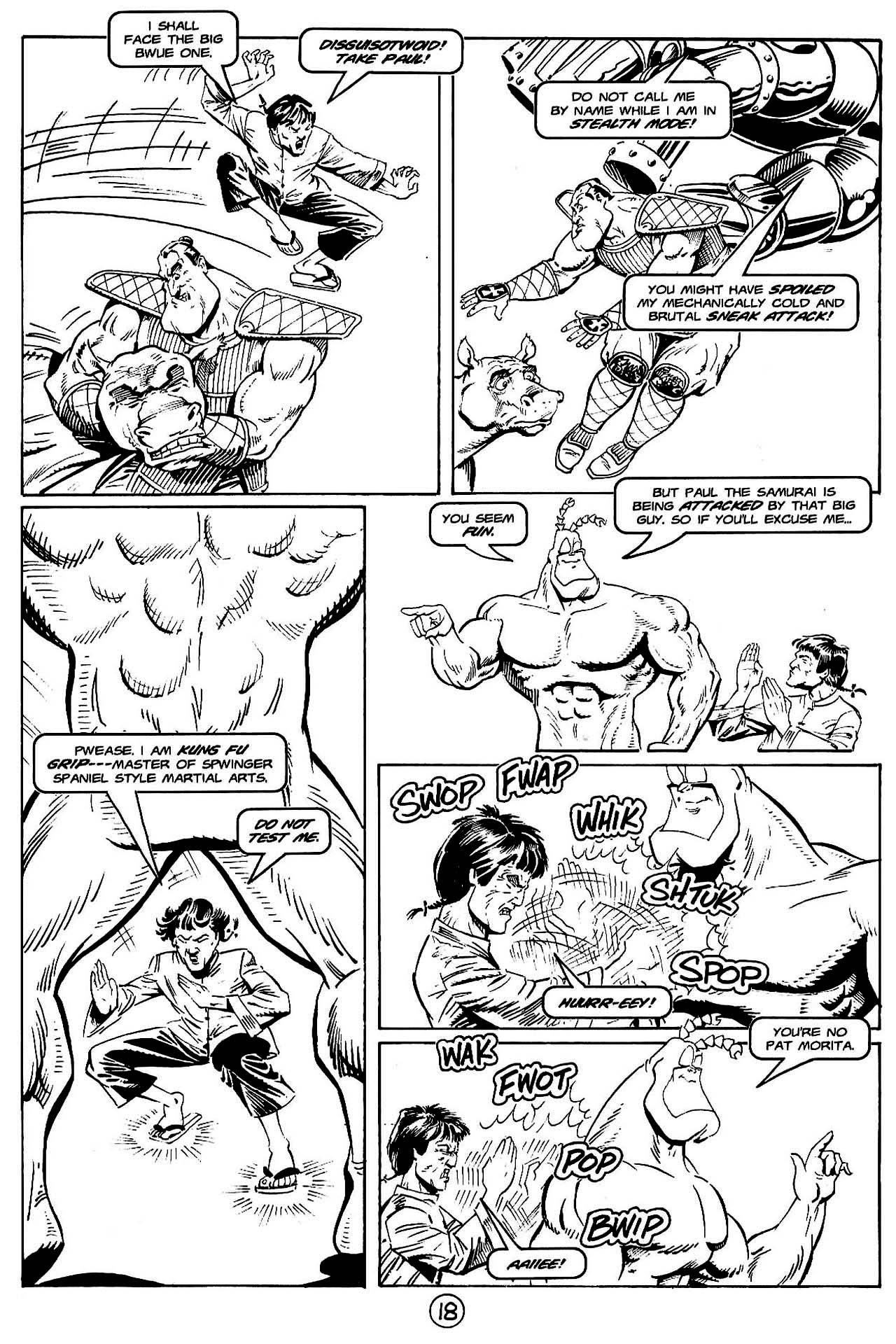 Read online Paul the Samurai (1992) comic -  Issue #10 - 20