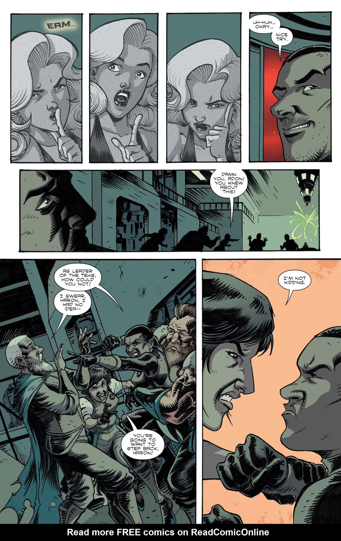 Read online Reyn comic -  Issue #6 - 7