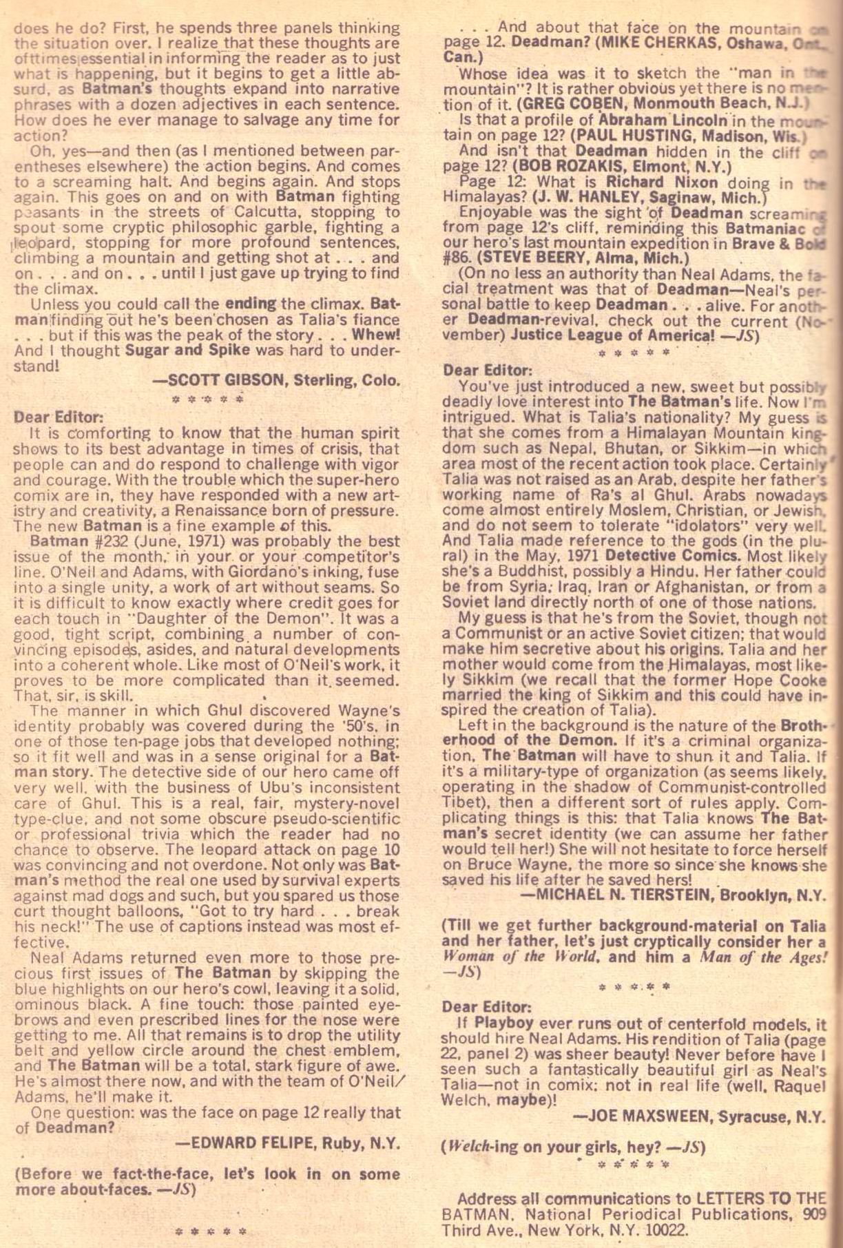 Read online Batman (1940) comic -  Issue #236 - 36