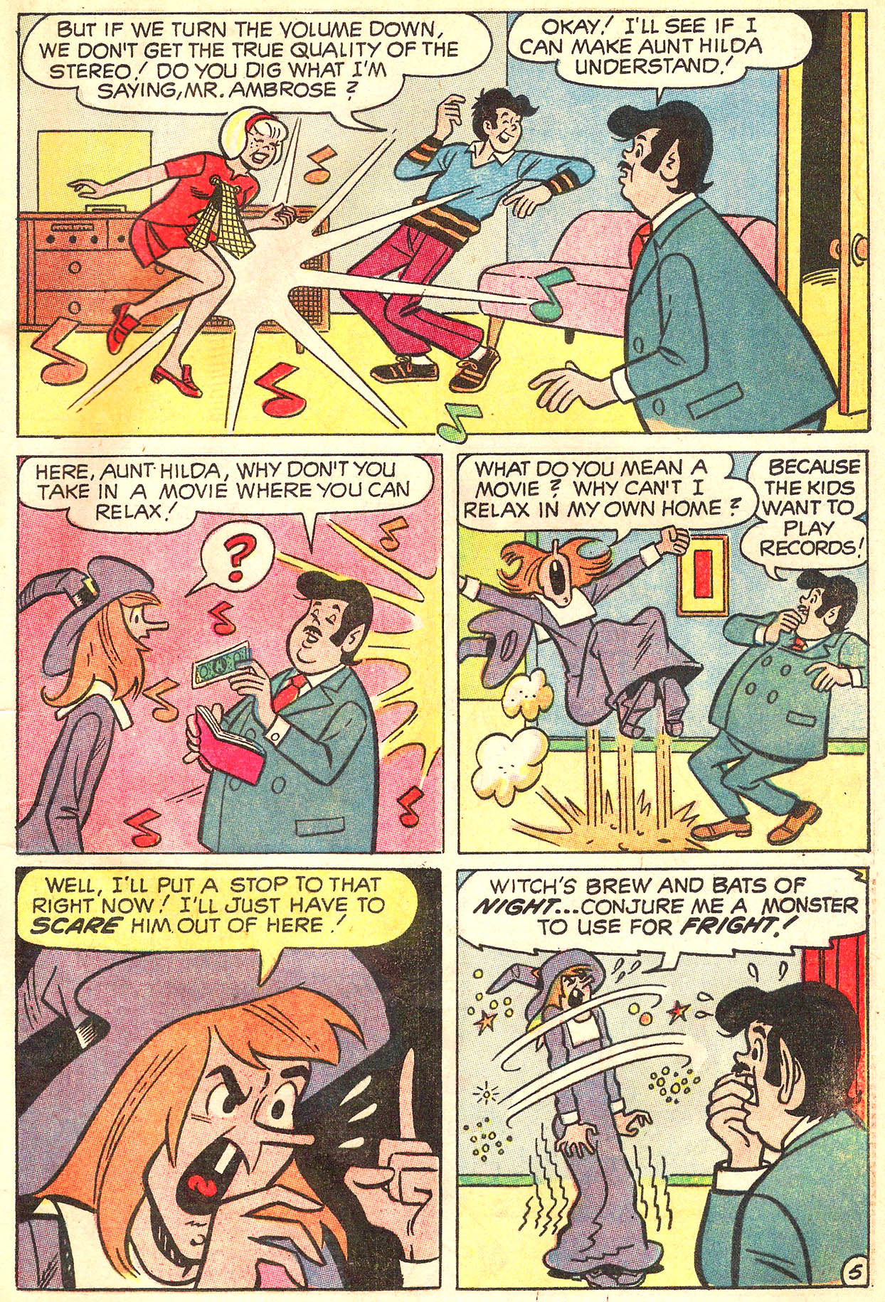 Read online Archie's TV Laugh-Out comic -  Issue #3 - 7