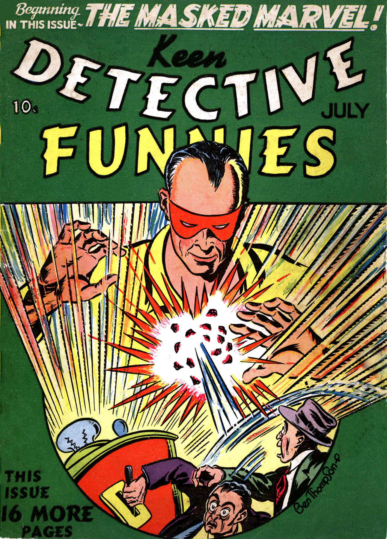 Read online Keen Detective Funnies comic -  Issue #11 - 1