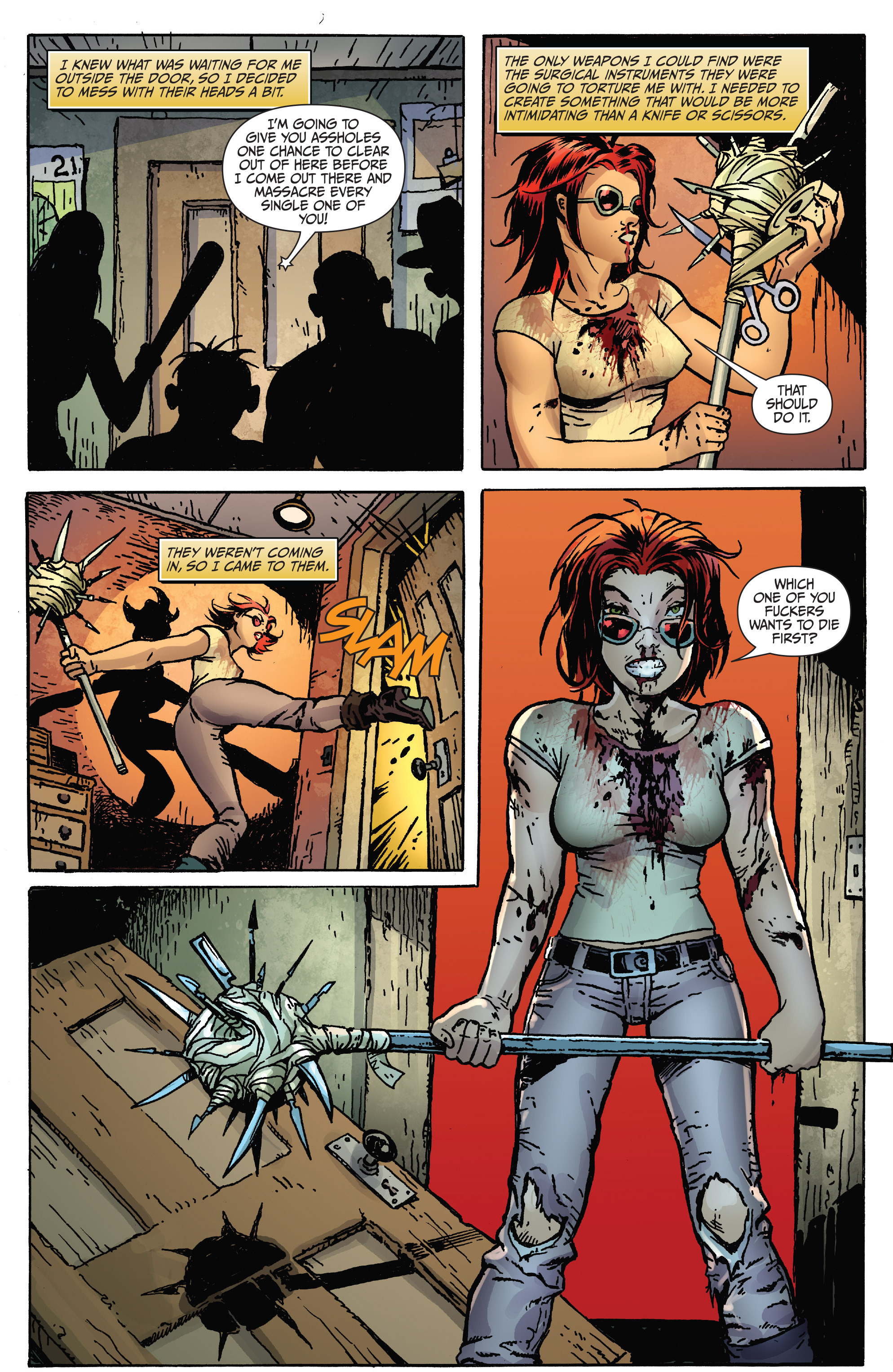 Read online Painkiller Jane: The 22 Brides comic -  Issue #1 - 28