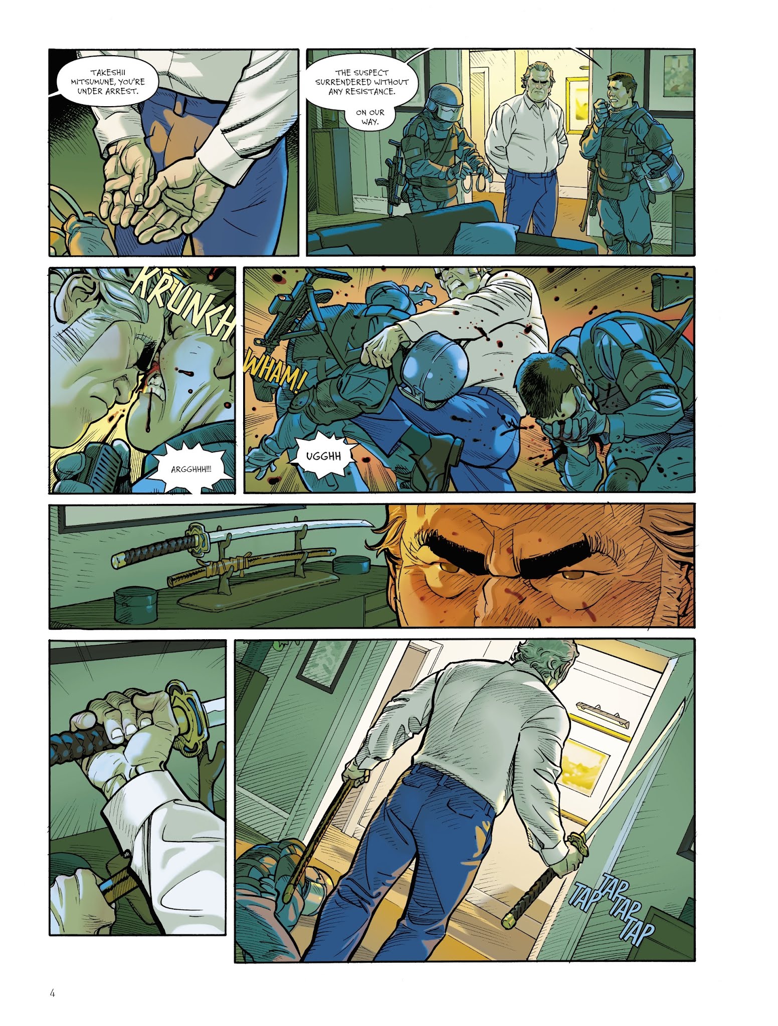Read online Tebori comic -  Issue #3 - 6