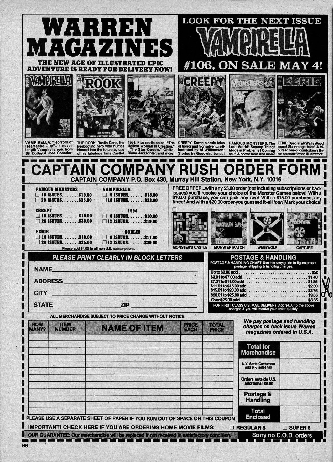 Read online Vampirella (1969) comic -  Issue #105 - 66