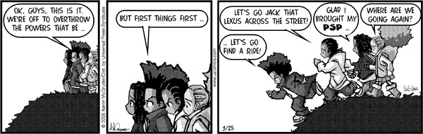 Read online The Boondocks Collection comic -  Issue # Year 2006 - 84