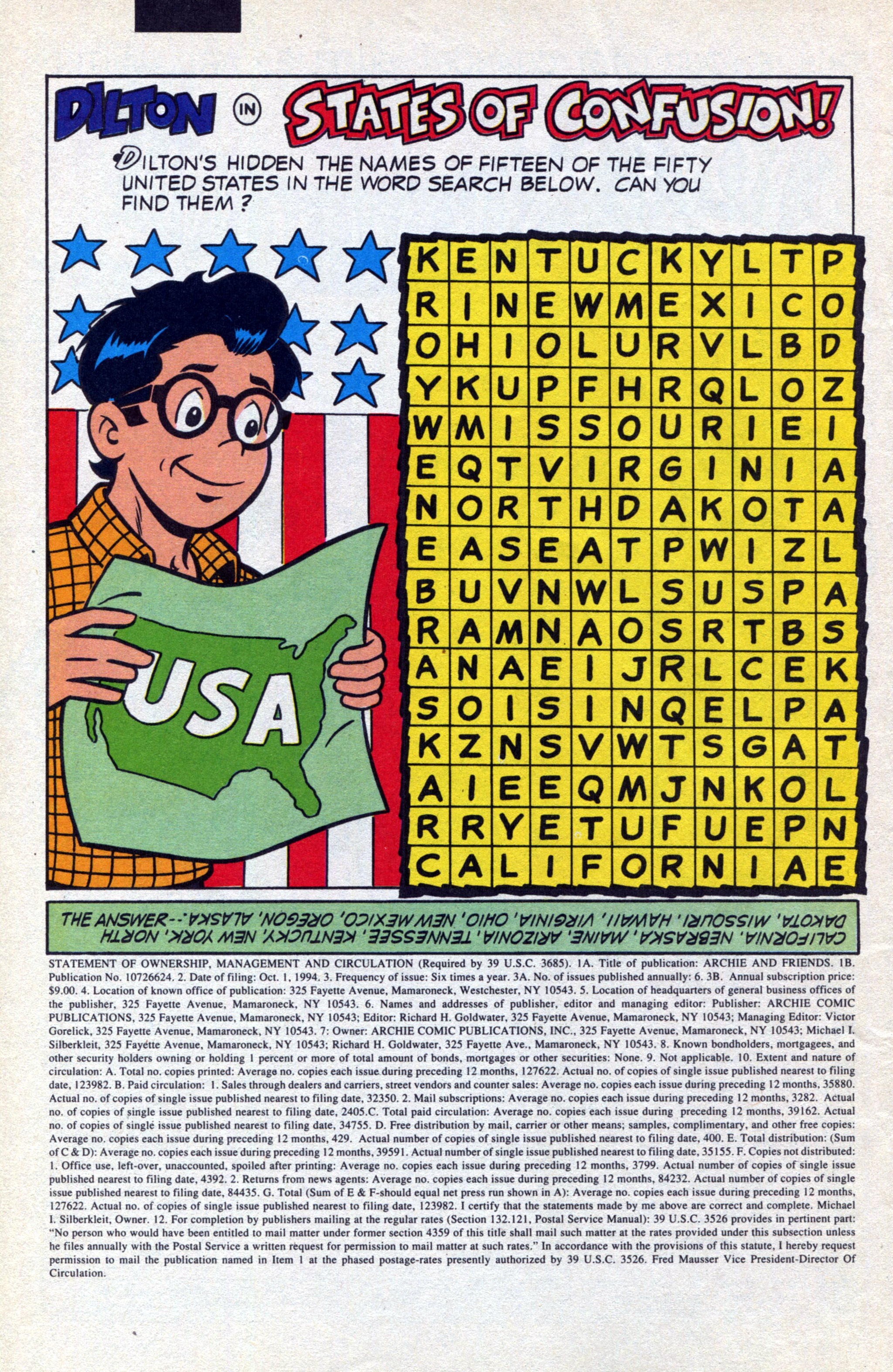 Read online Archie & Friends (1992) comic -  Issue #14 - 26