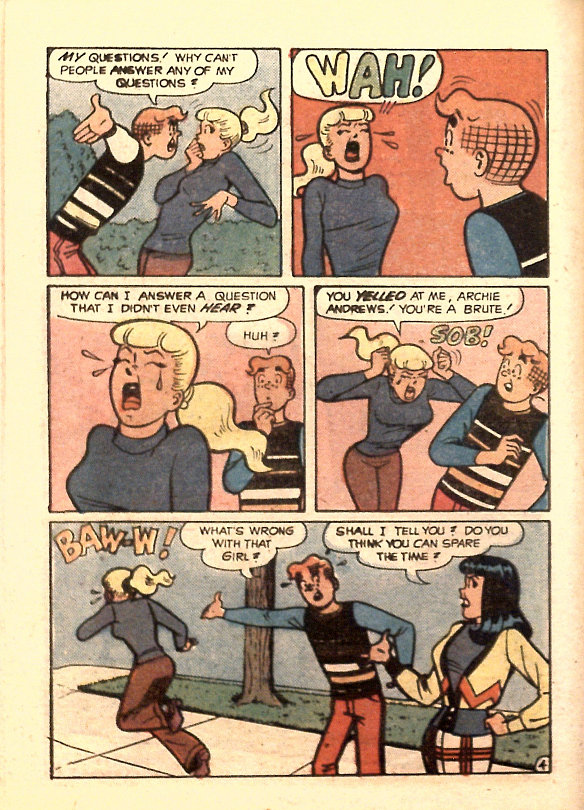 Read online Archie...Archie Andrews, Where Are You? Digest Magazine comic -  Issue #18 - 126