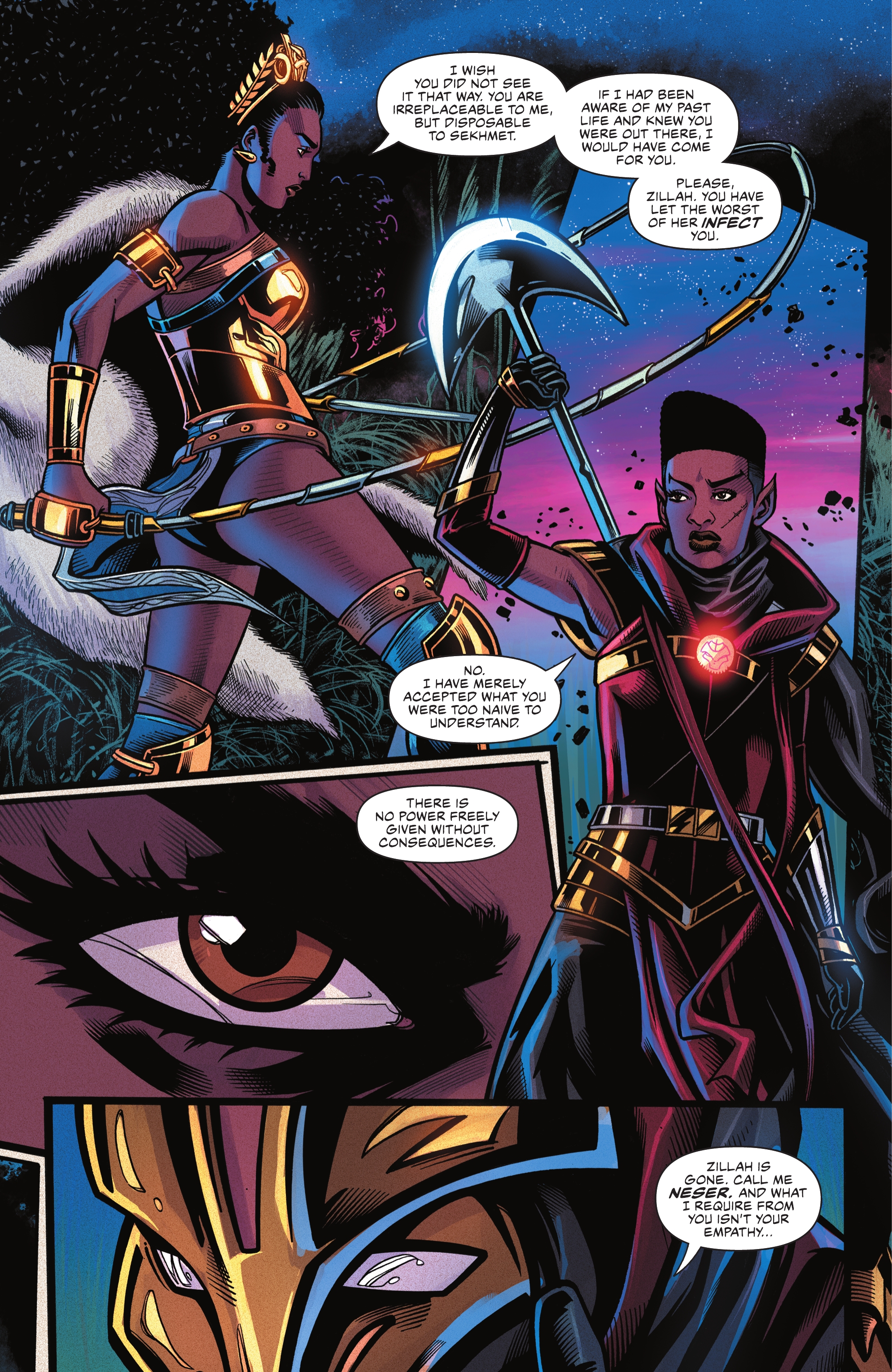 Read online Nubia: Queen of the Amazons comic -  Issue #4 - 17