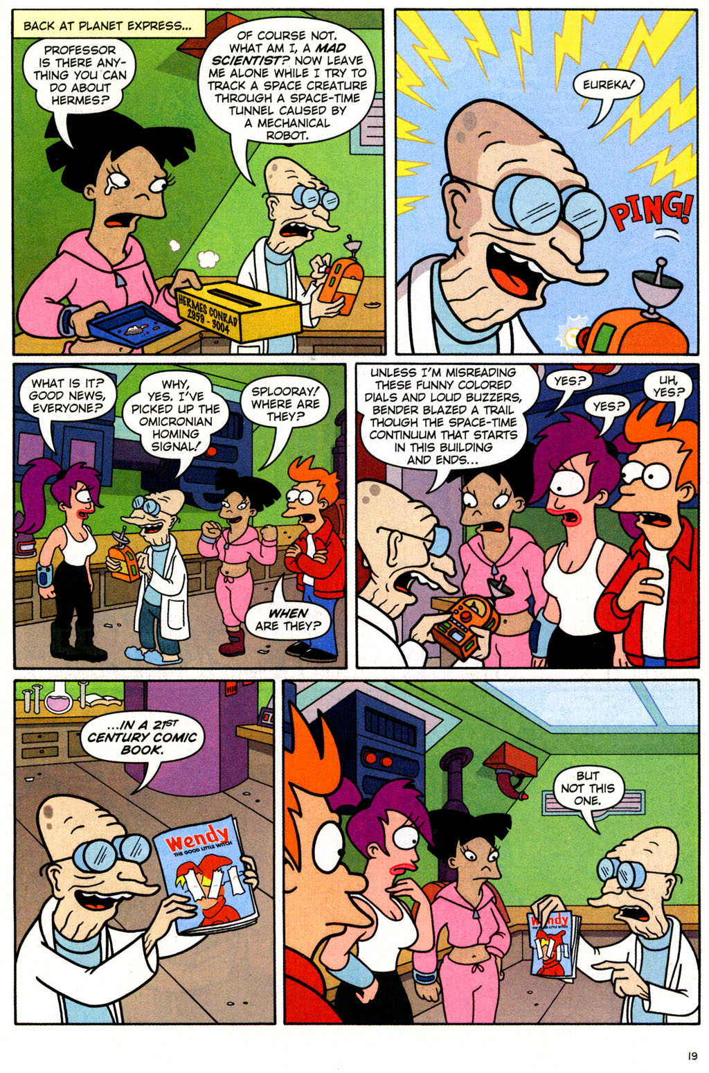 Read online Futurama Comics comic -  Issue #20 - 19