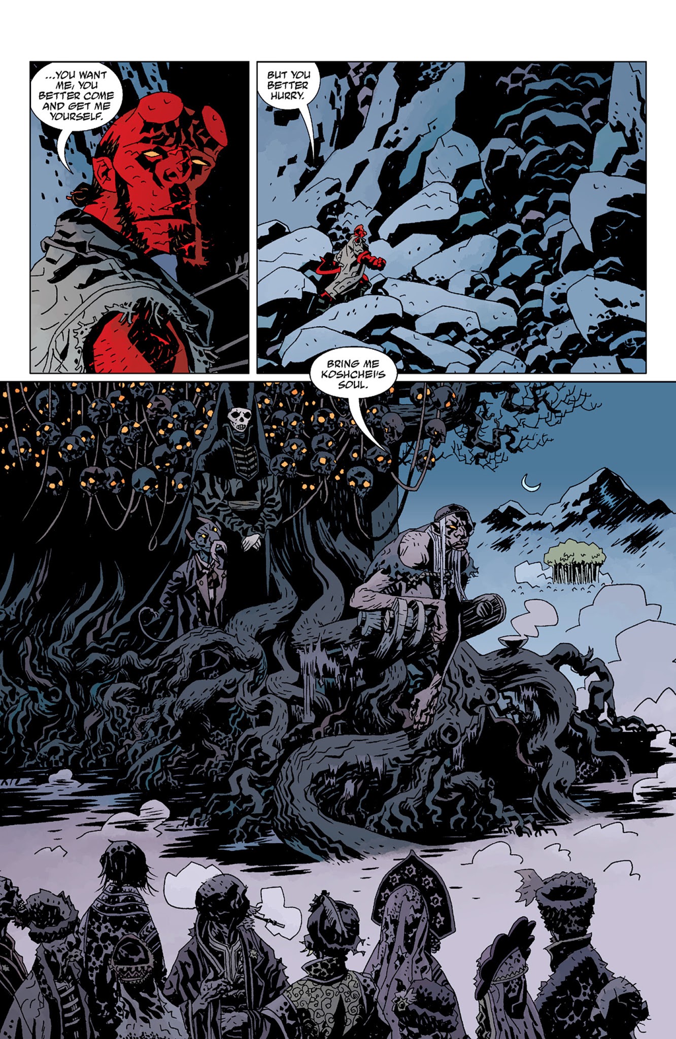 Read online Hellboy: Darkness Calls comic -  Issue # TPB - 126