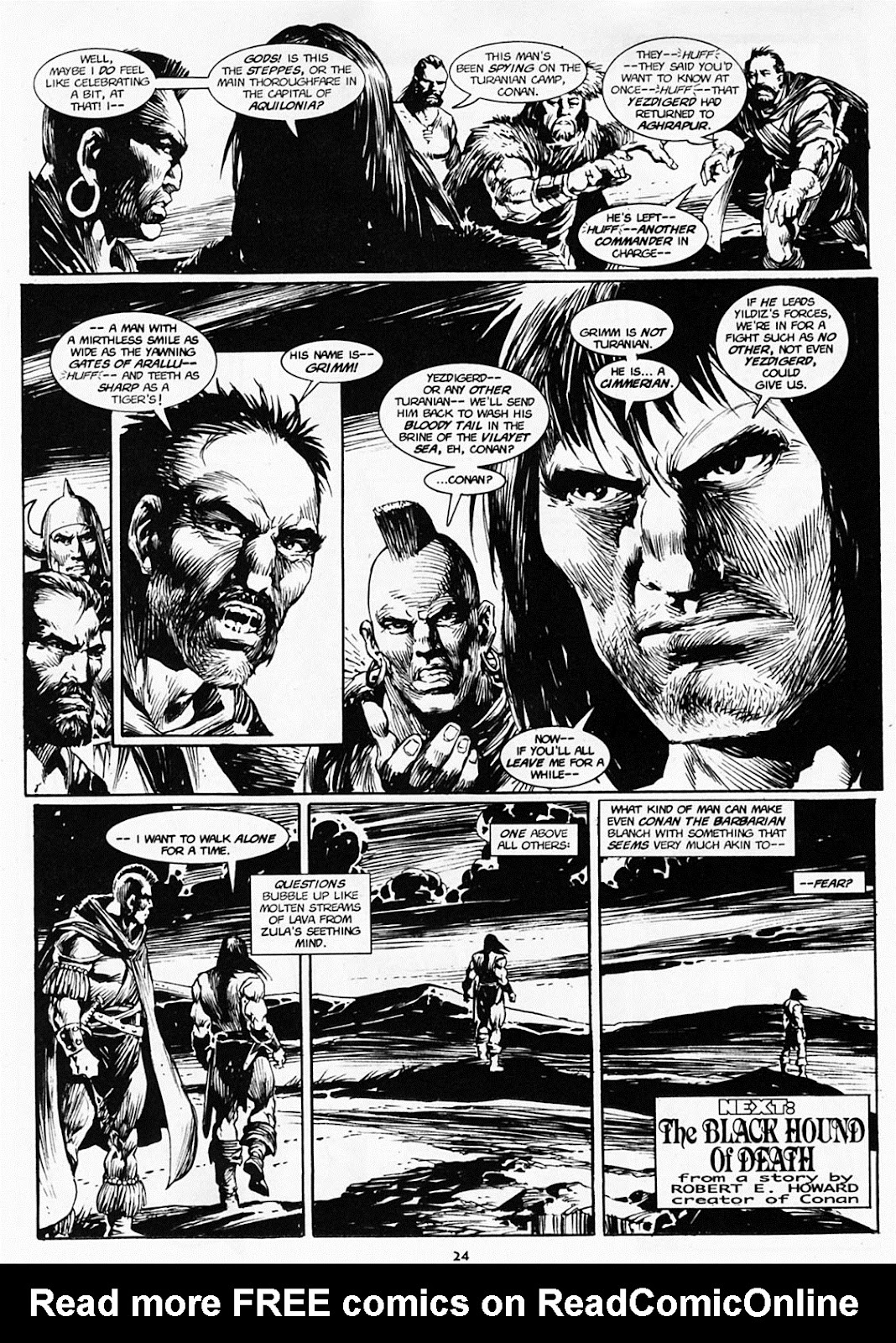 The Savage Sword Of Conan issue 218 - Page 23