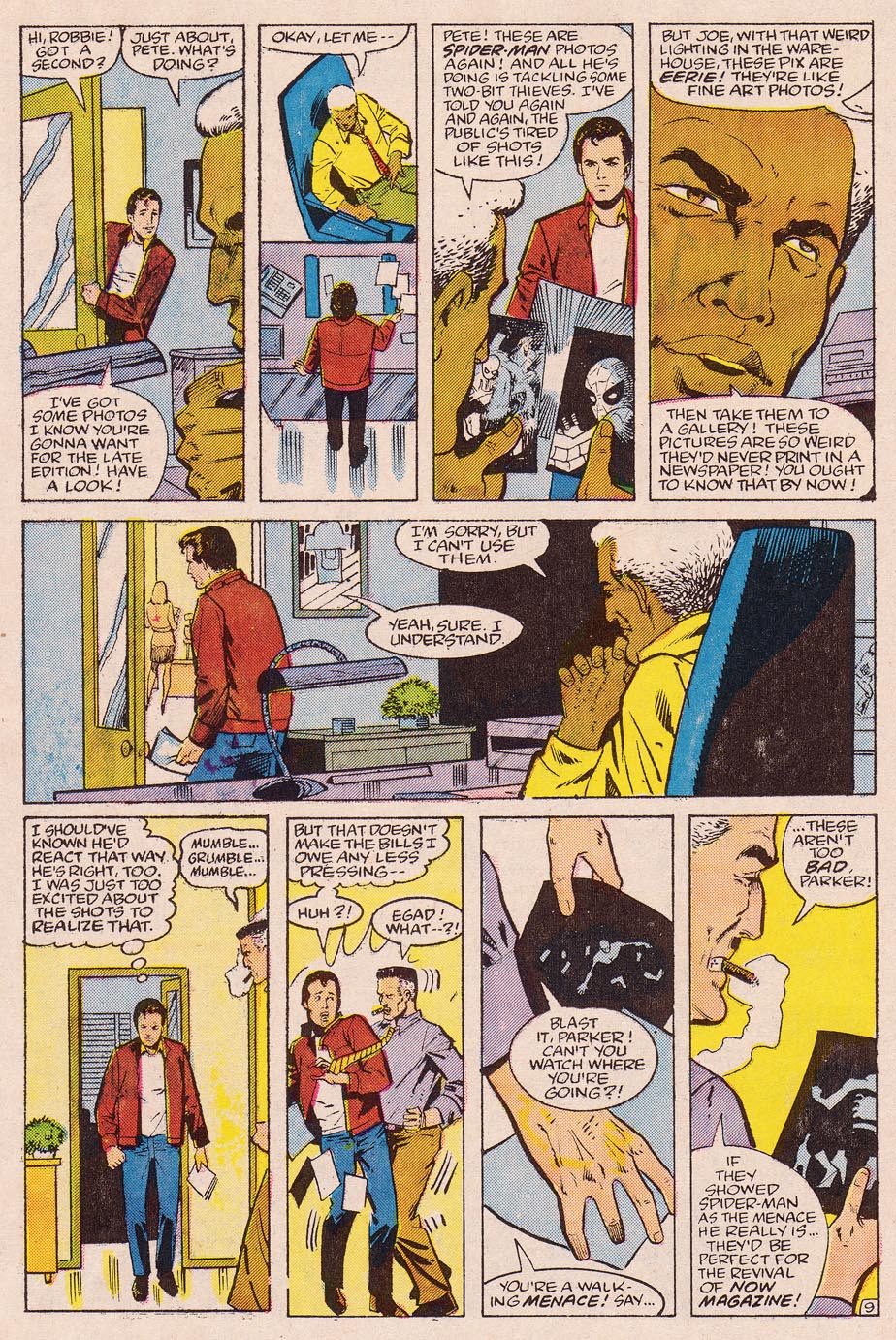 Read online Web of Spider-Man (1985) comic -  Issue #4 - 10