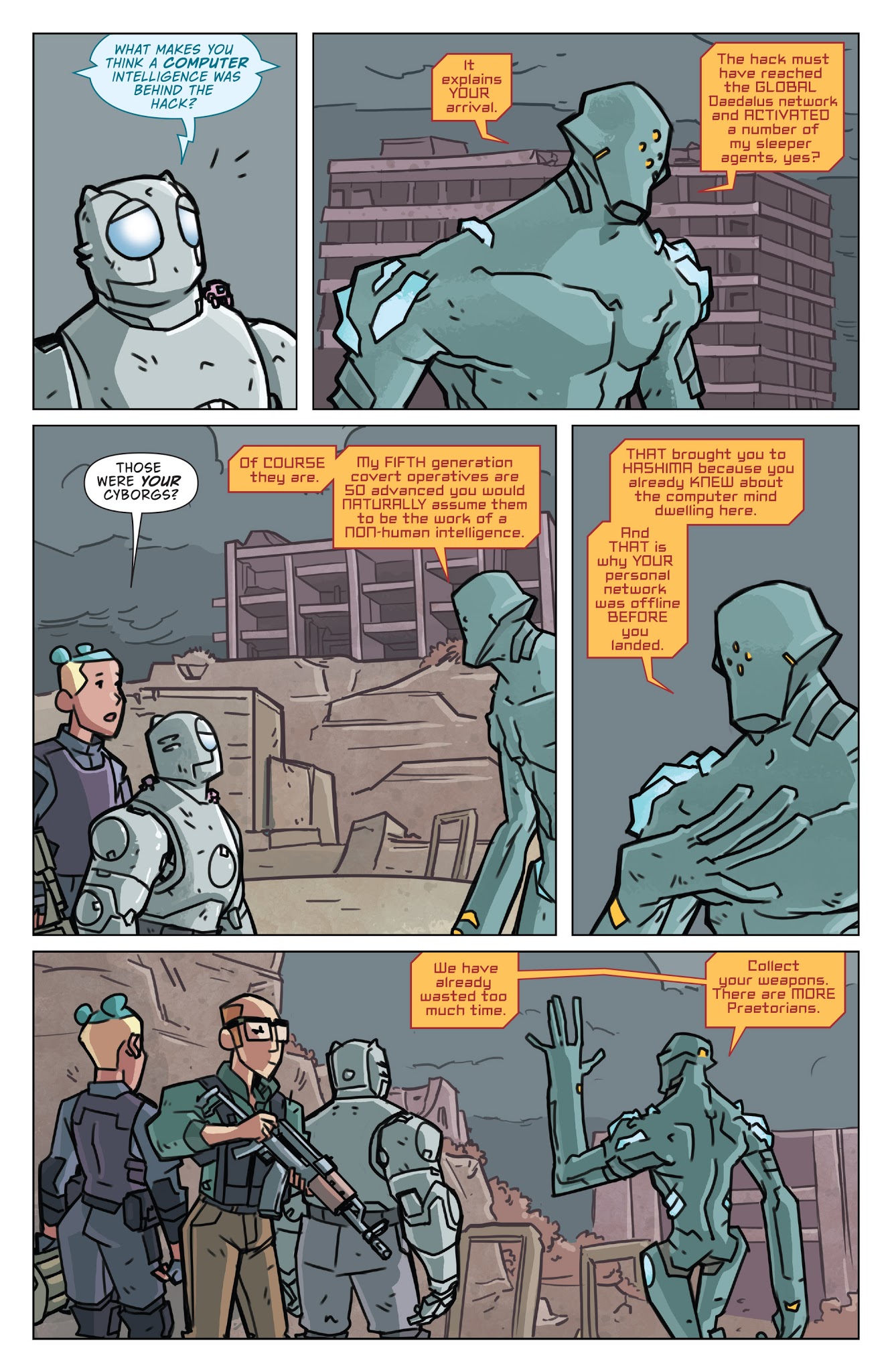 Read online Atomic Robo and the Spectre of Tomorrow comic -  Issue #4 - 5