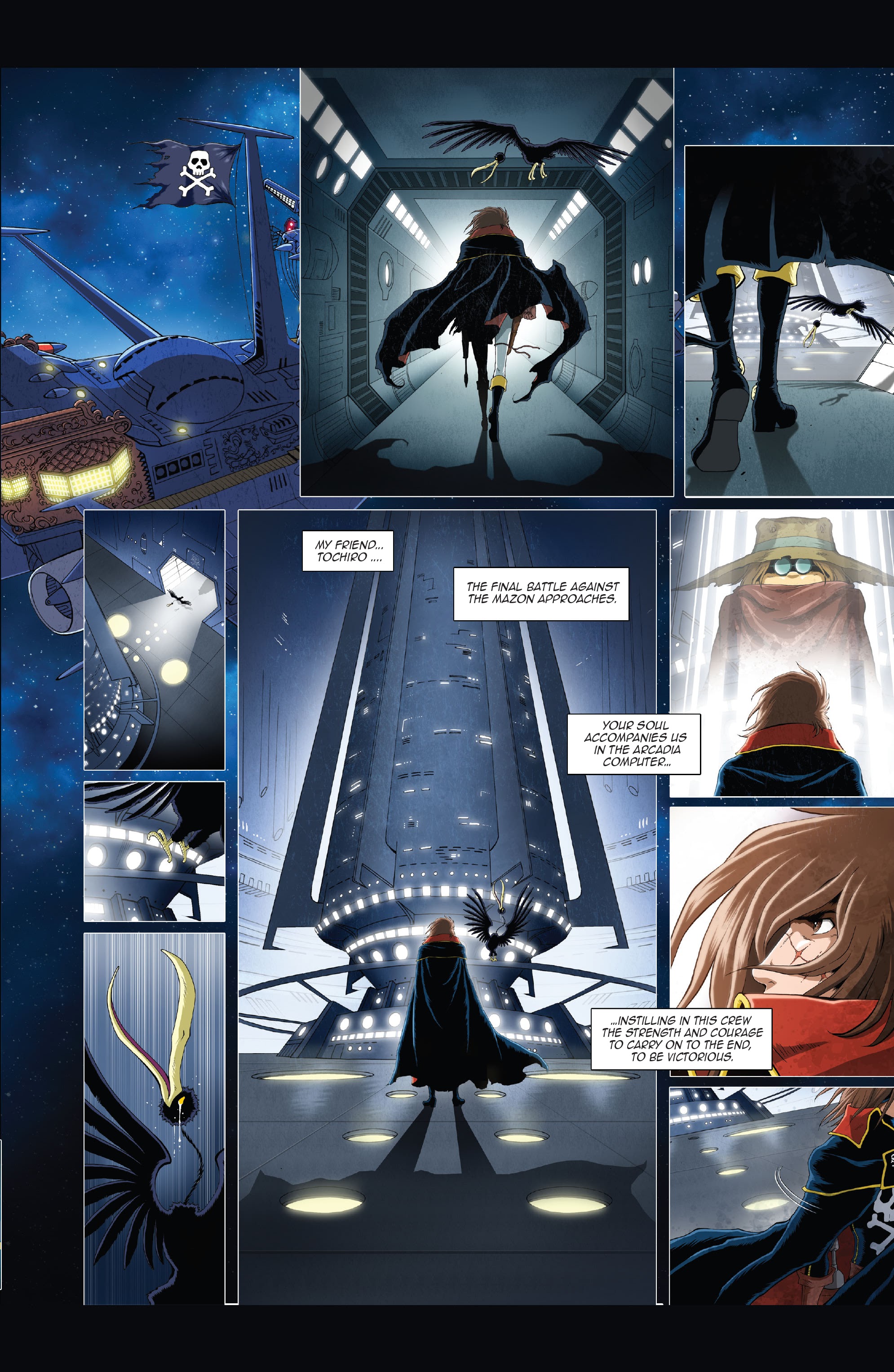 Read online Free Comic Book Day 2021 comic -  Issue # Space Pirate Captain Harlock - 8