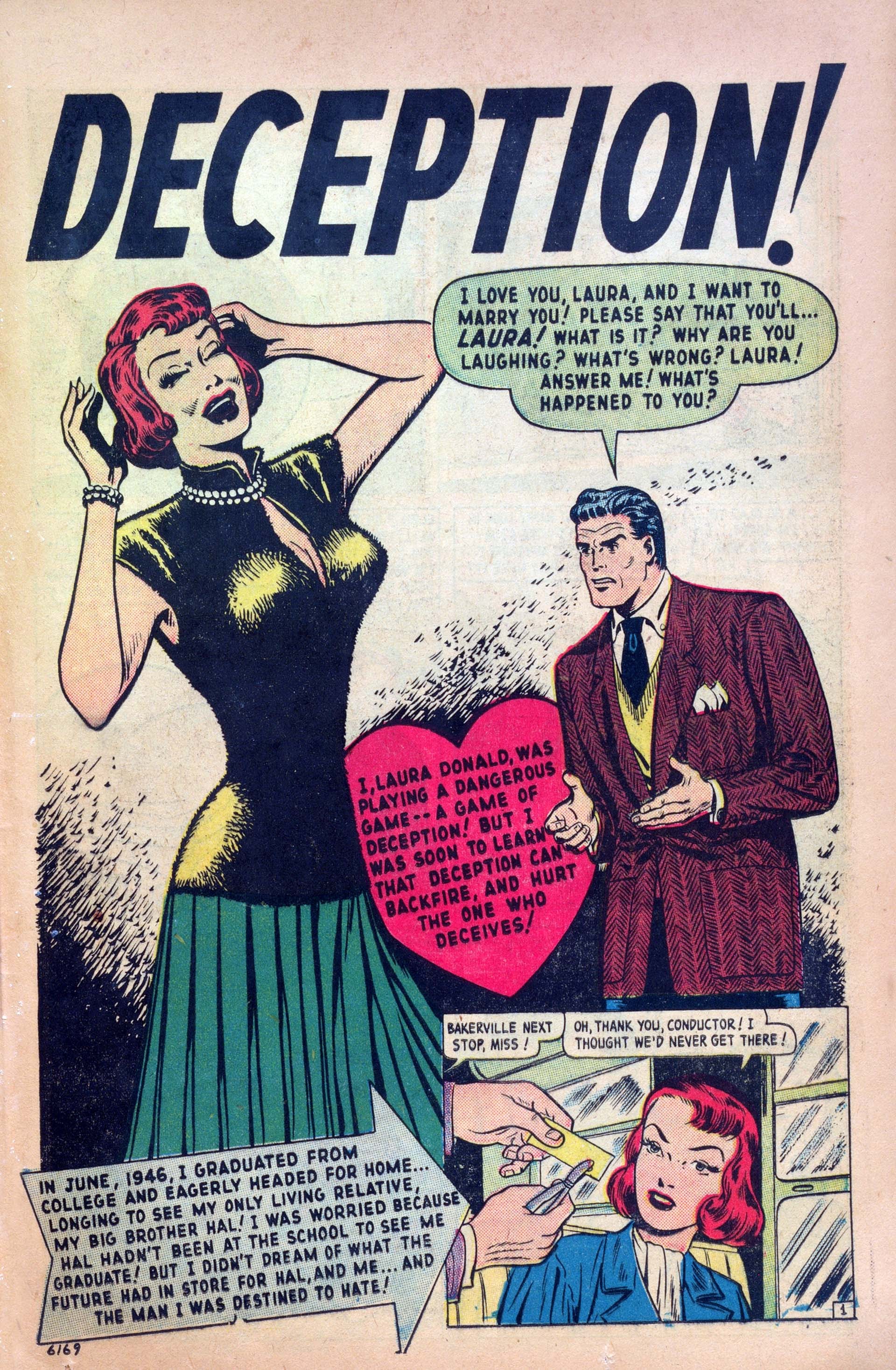 Read online My Love (1949) comic -  Issue #4 - 25