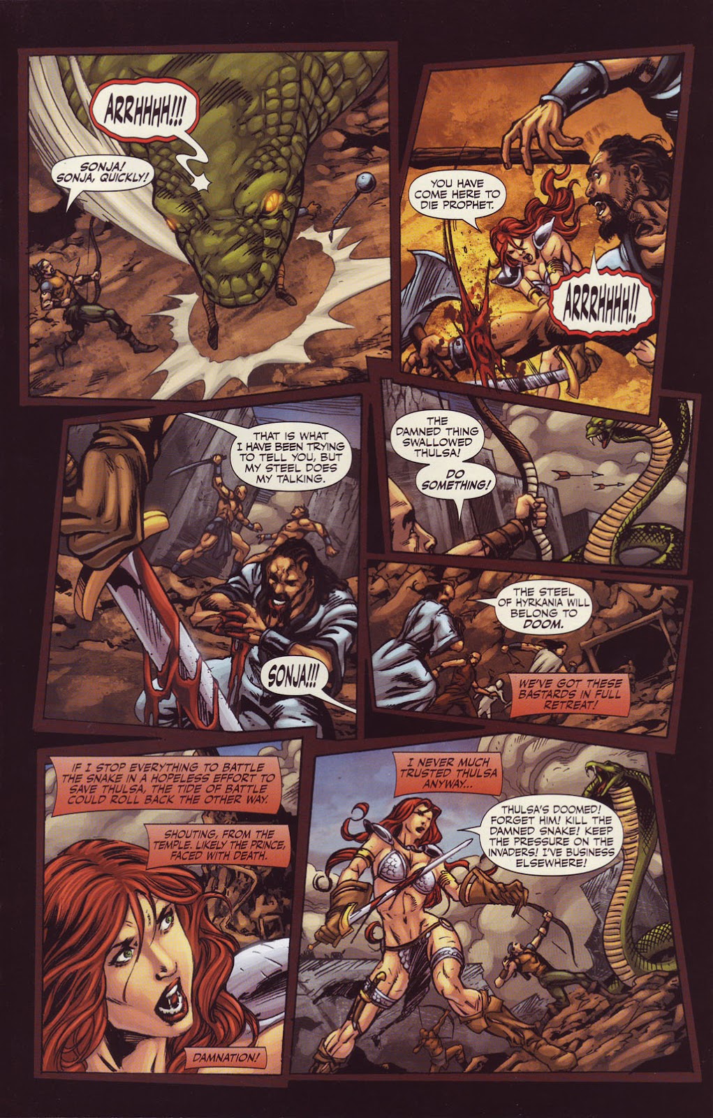 Red Sonja vs. Thulsa Doom issue 3 - Page 23