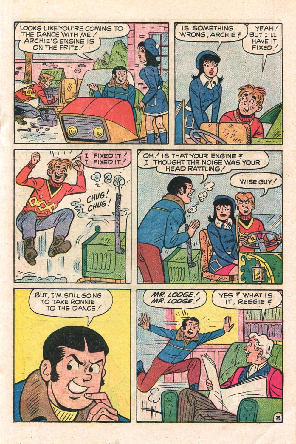 Read online Reggie and Me (1966) comic -  Issue #68 - 23